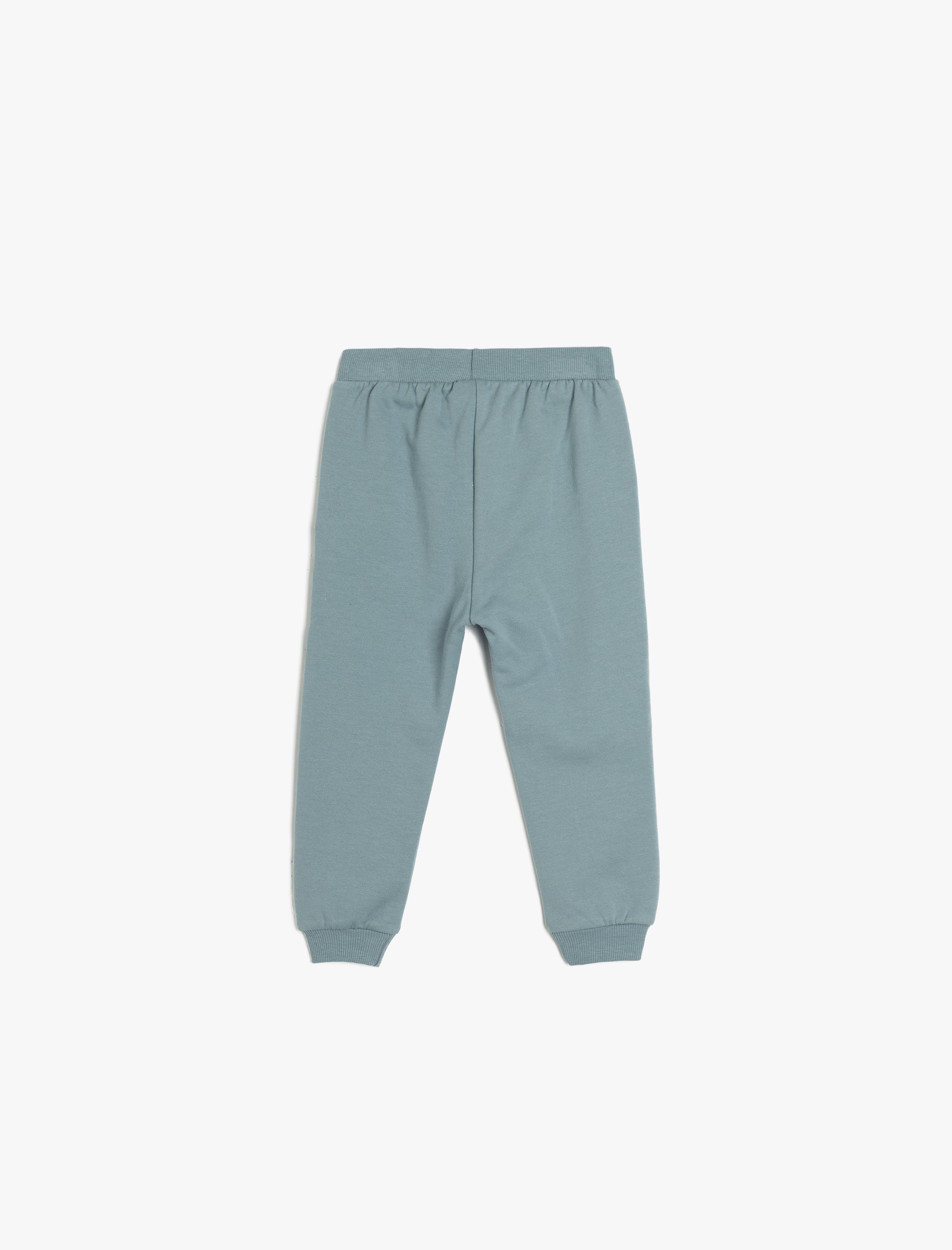  Erkek Bebek Jogger Eşofman Altı Beli Bağlamalı Şardonlu Pamuklu