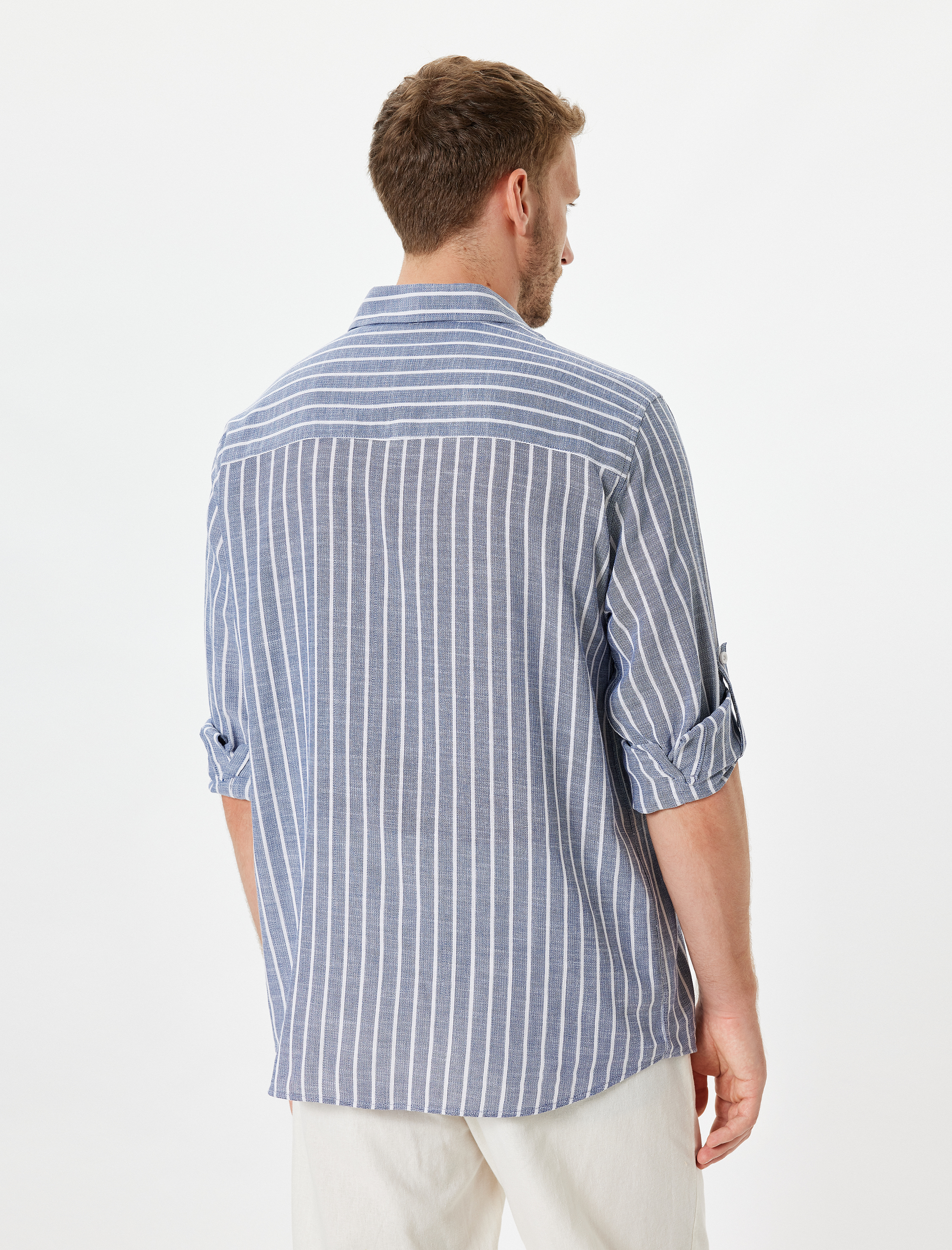   Basic Gömlek Uzun Kollu Pamuklu Regular Fit