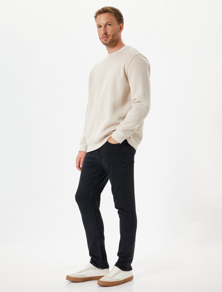  Skinny Fit Kot Pantolon - Michael Jean