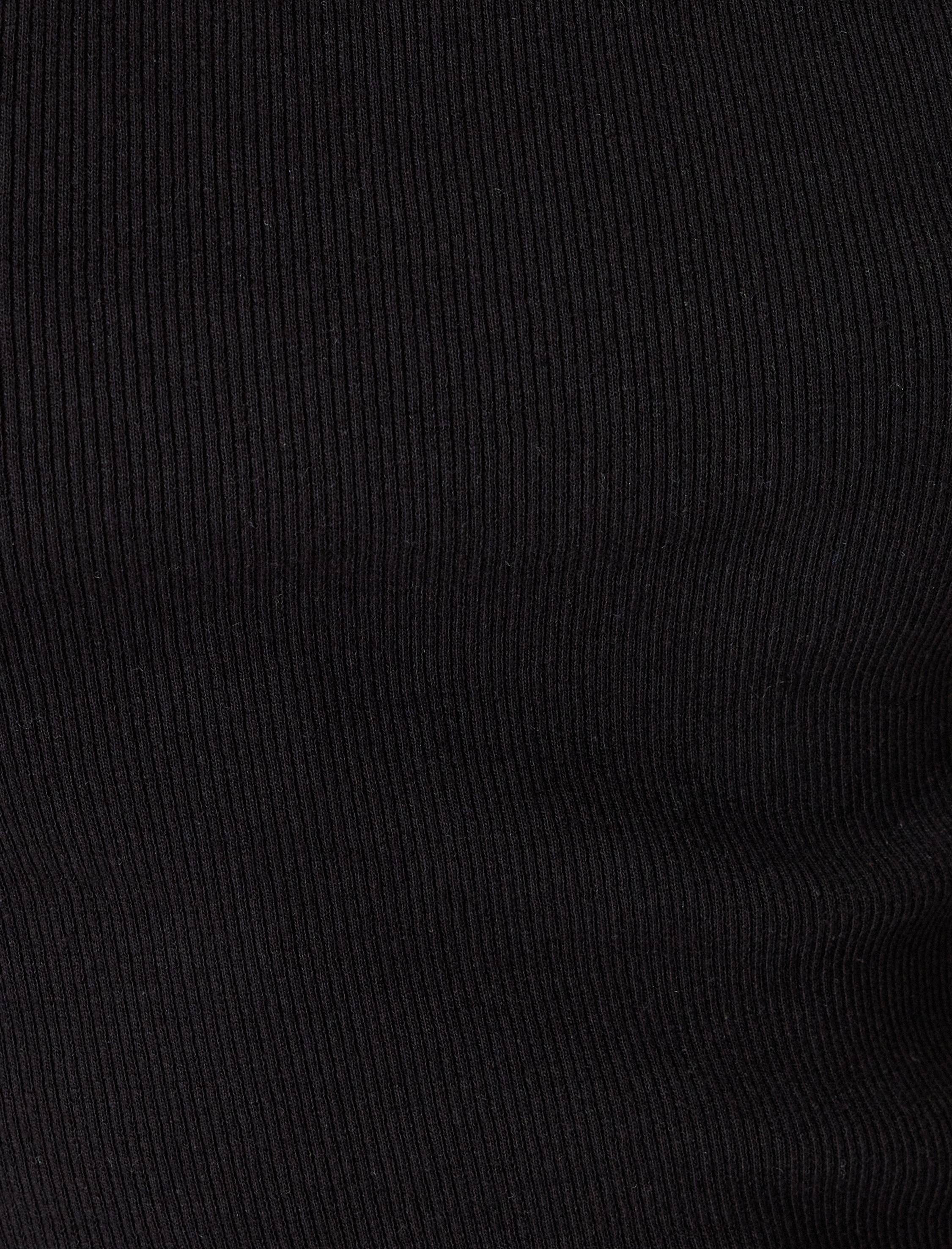 Midi Slip Elbise Bisiklet Yaka Kap Kol Slim Fit