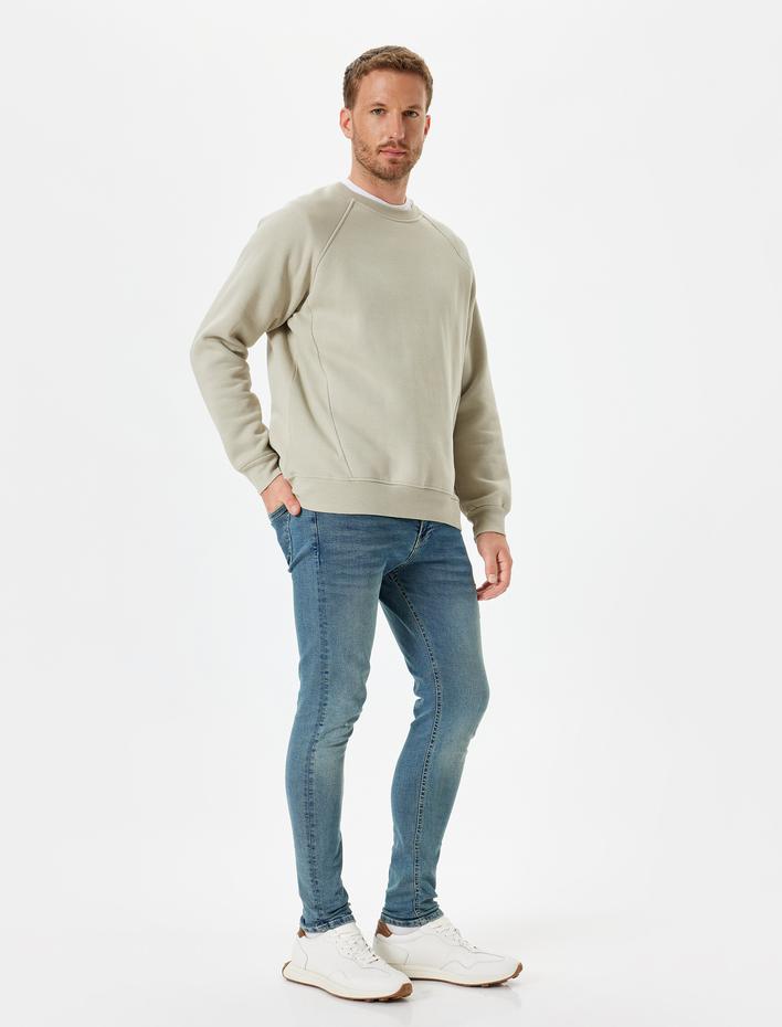  Super Skinny Fit Kot Pantolon - Justin Jean