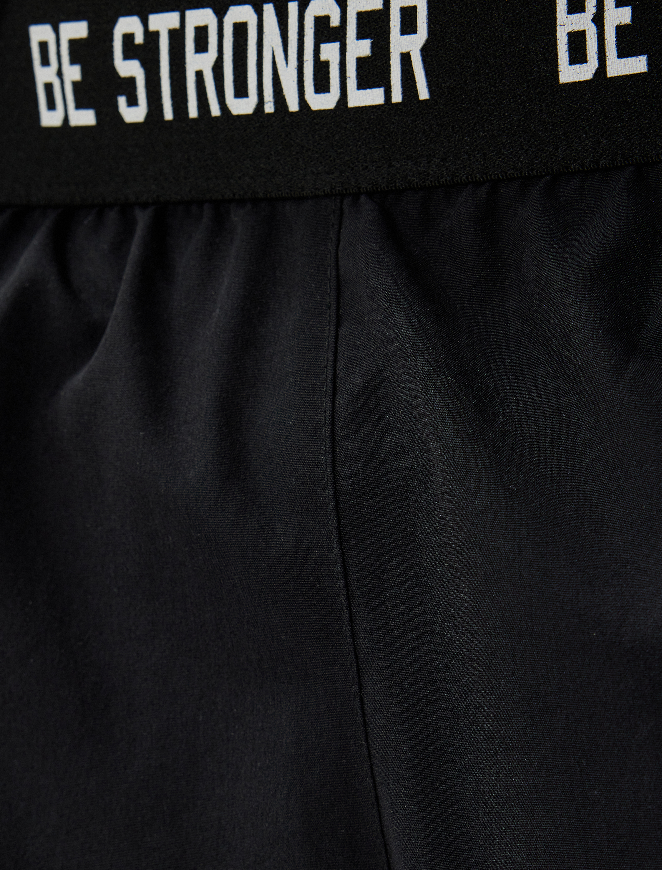   Spor Şort Taytlı Paraşüt Kumaş Bel Detaylı