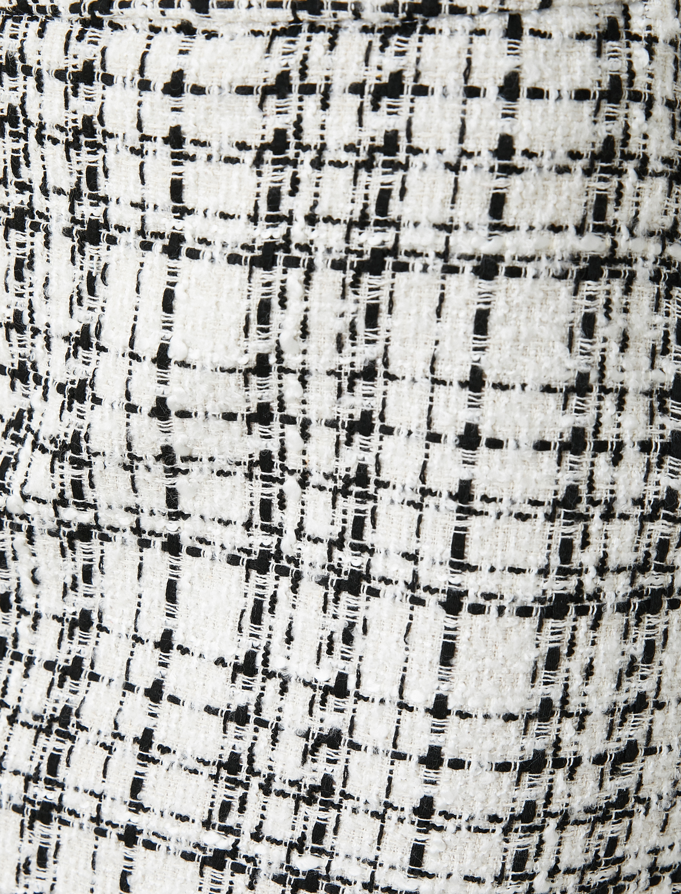   Yüksek Bel Ekose Mini Etek