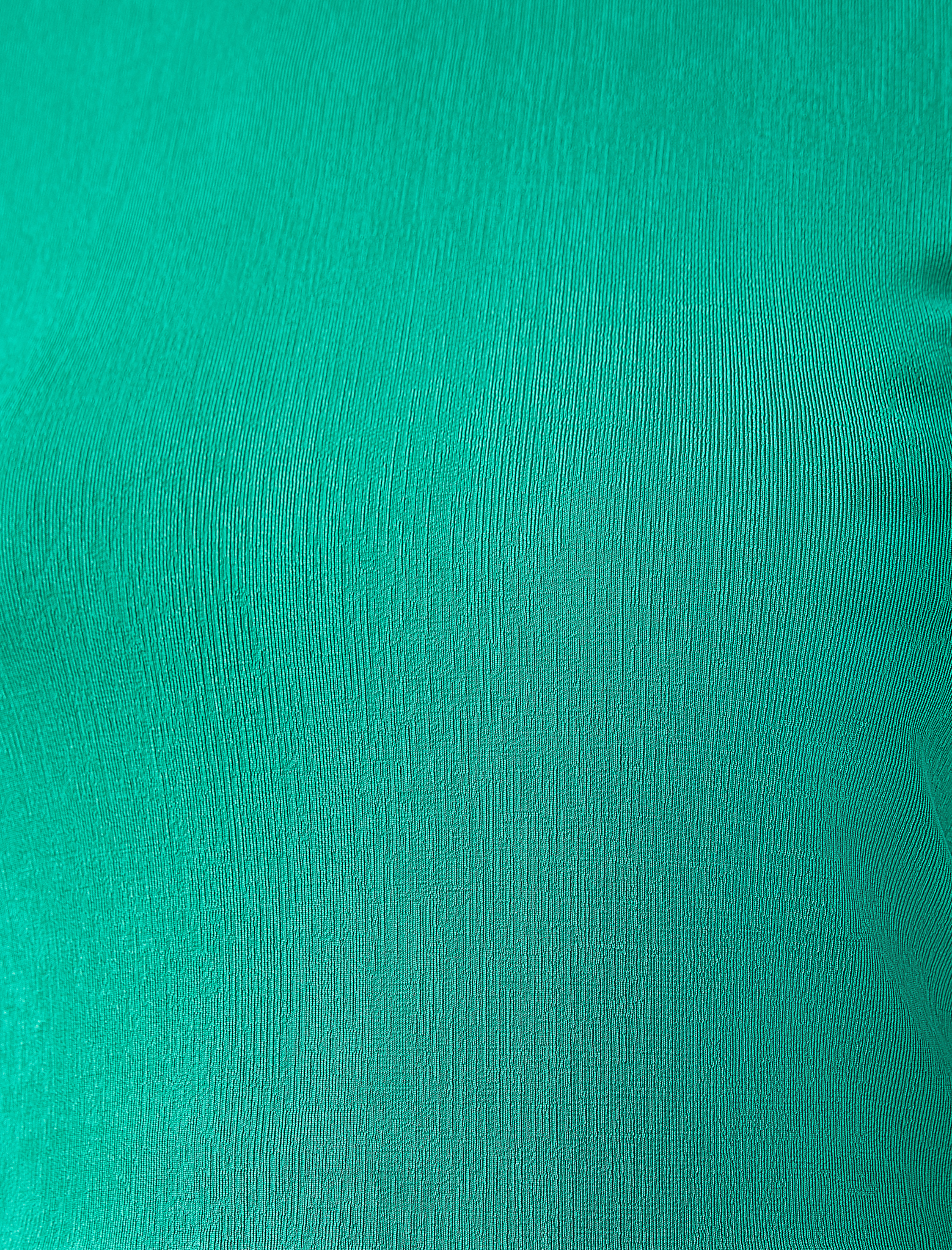   Bisiklet Yaka Kısa Kollu Fırfırlı Tişört