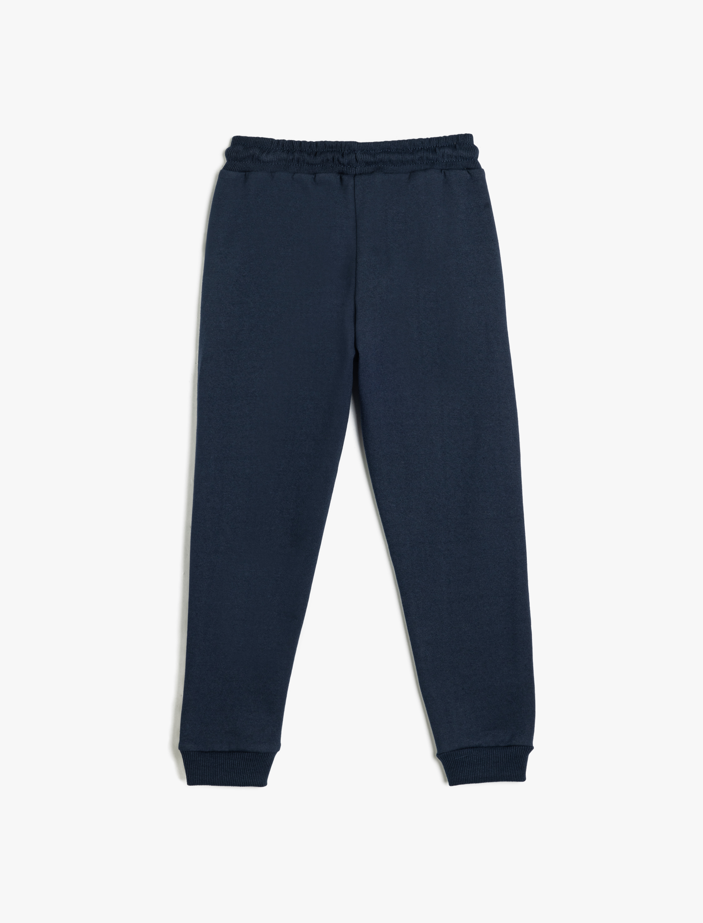  Erkek Çocuk Beli Bağlamalı Şardonlu Basic Jogger Okul Eşofman Altı