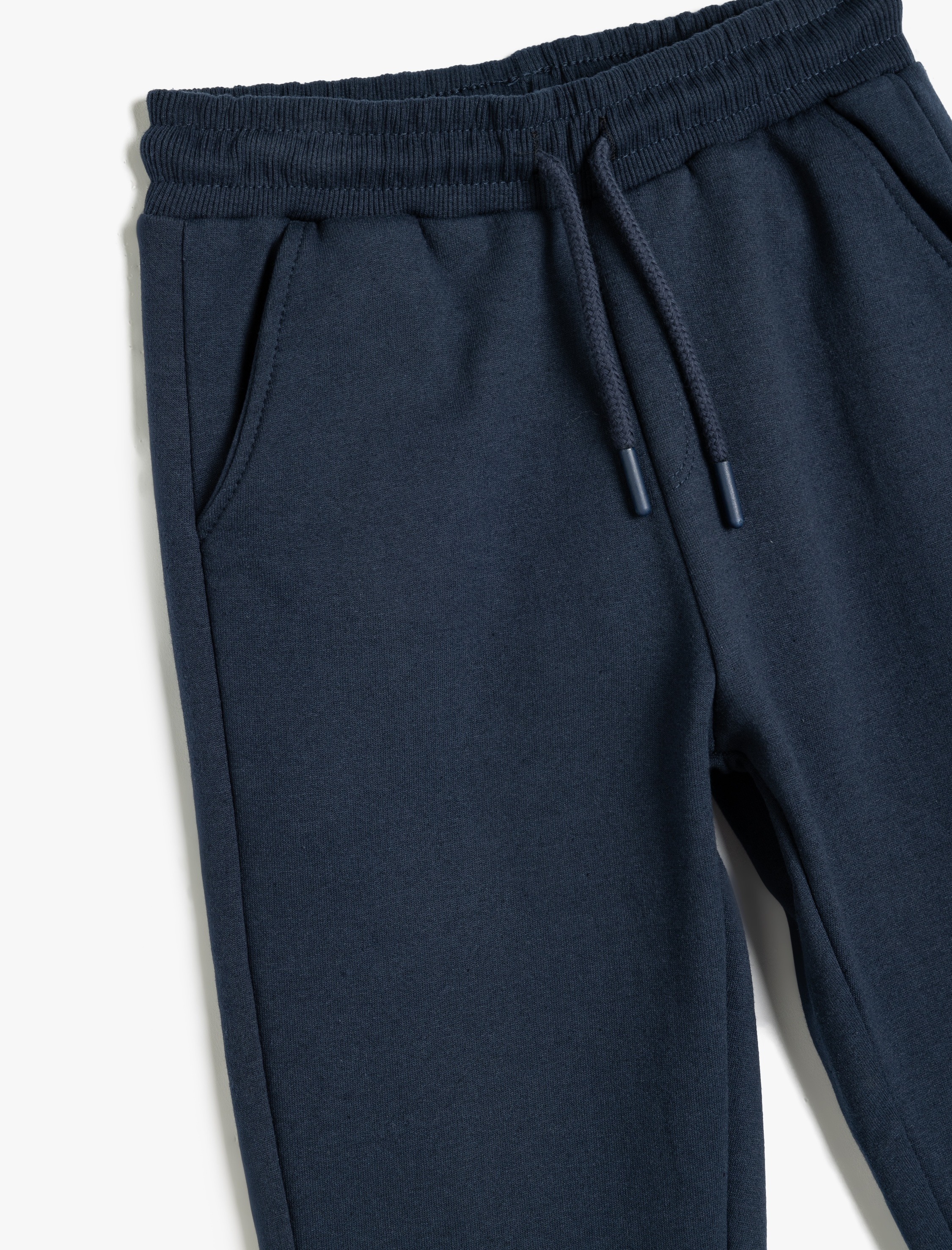  Erkek Çocuk Beli Bağlamalı Şardonlu Basic Jogger Okul Eşofman Altı