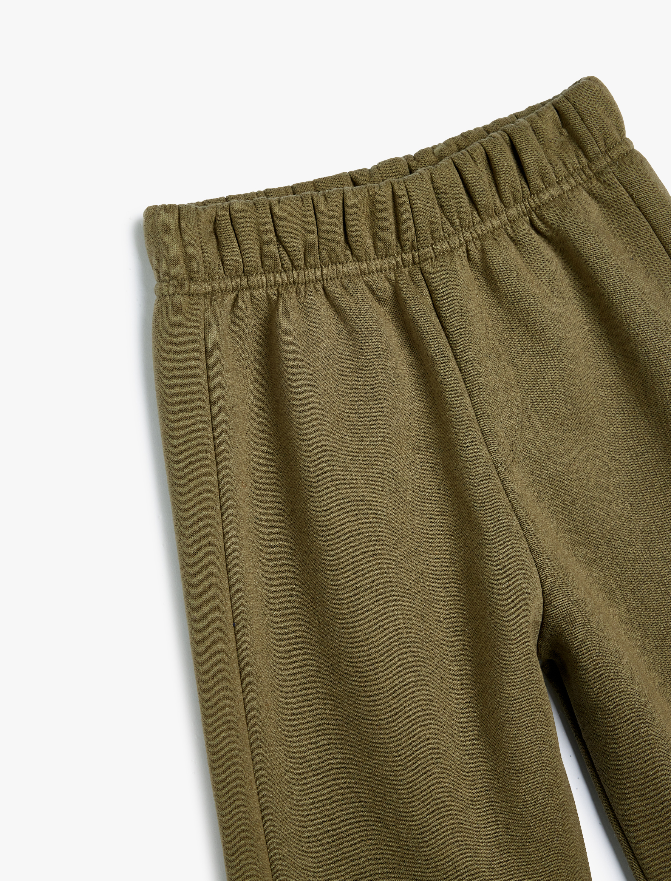  Erkek Çocuk Beli Bağlamalı Cepli Şardonlu Basic Eşofman Altı