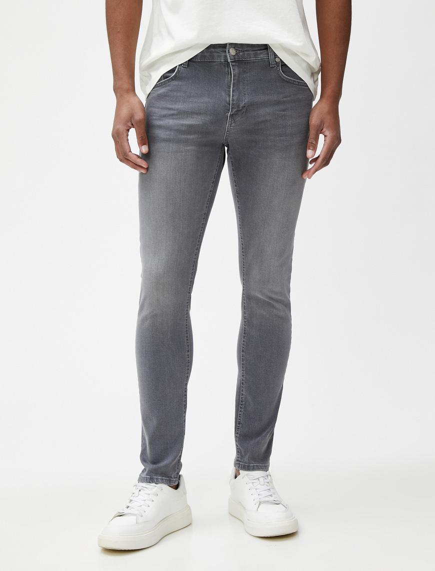   Skinny Fit Kot Pantolon - Michael Jean