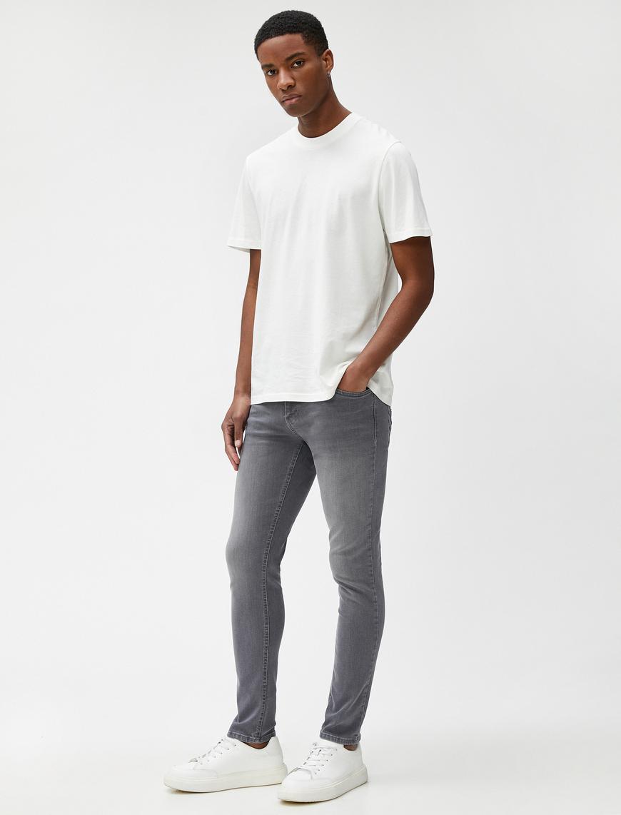   Skinny Fit Kot Pantolon - Michael Jean