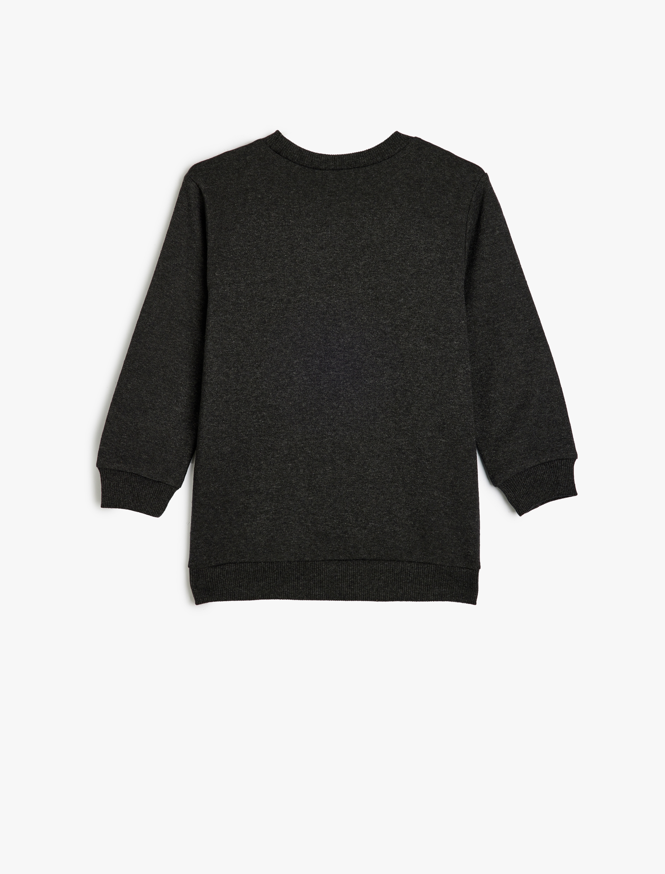  Erkek Çocuk Oyun Temalı Uzun Kollu Bisiklet Yaka Şardonlu Bisiklet Yaka Sweatshirt