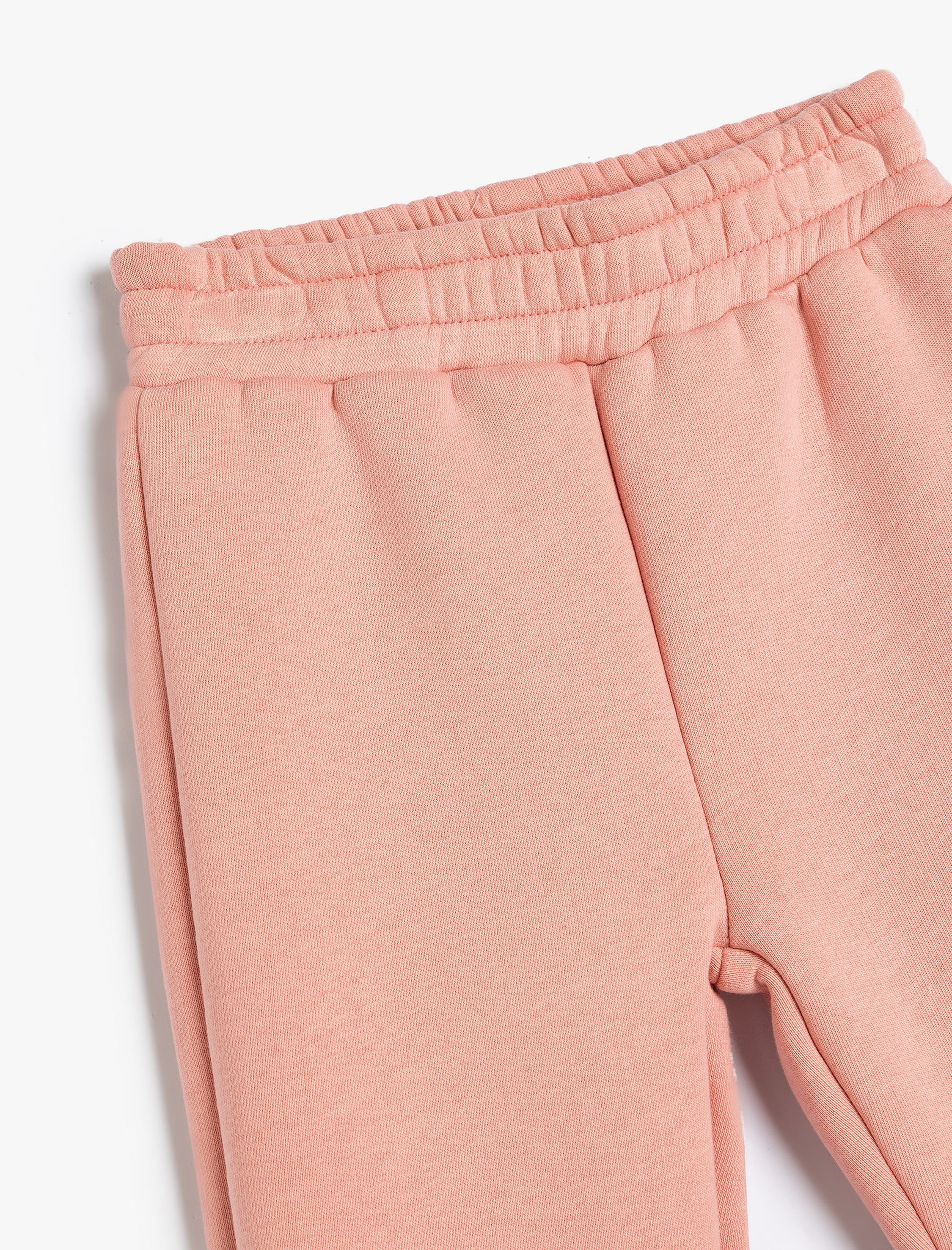  Kız Bebek Basic Jogger Eşofman Altı Beli Bağlamalı Cep Detaylı Şardonlu