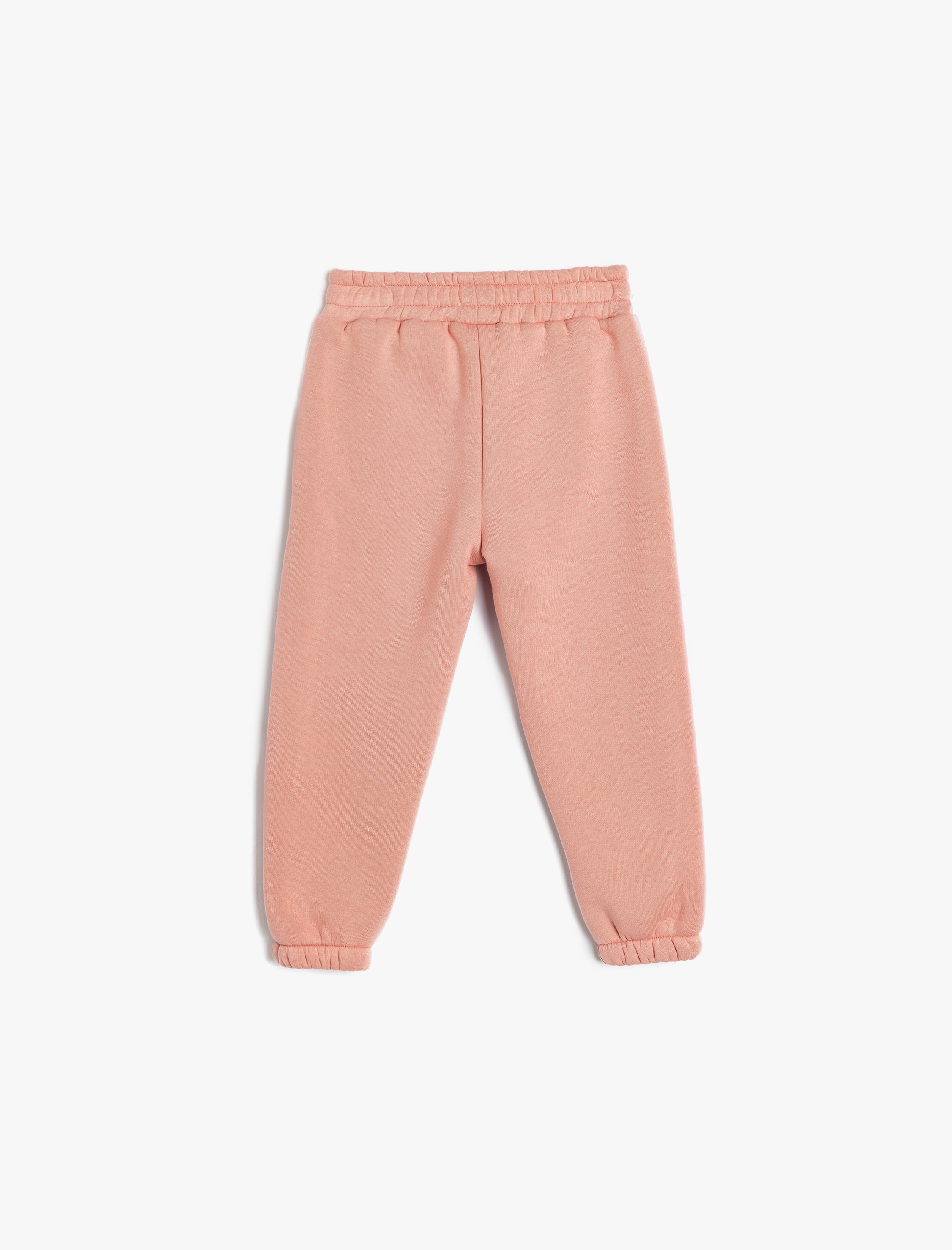  Kız Bebek Basic Jogger Eşofman Altı Beli Bağlamalı Cep Detaylı Şardonlu