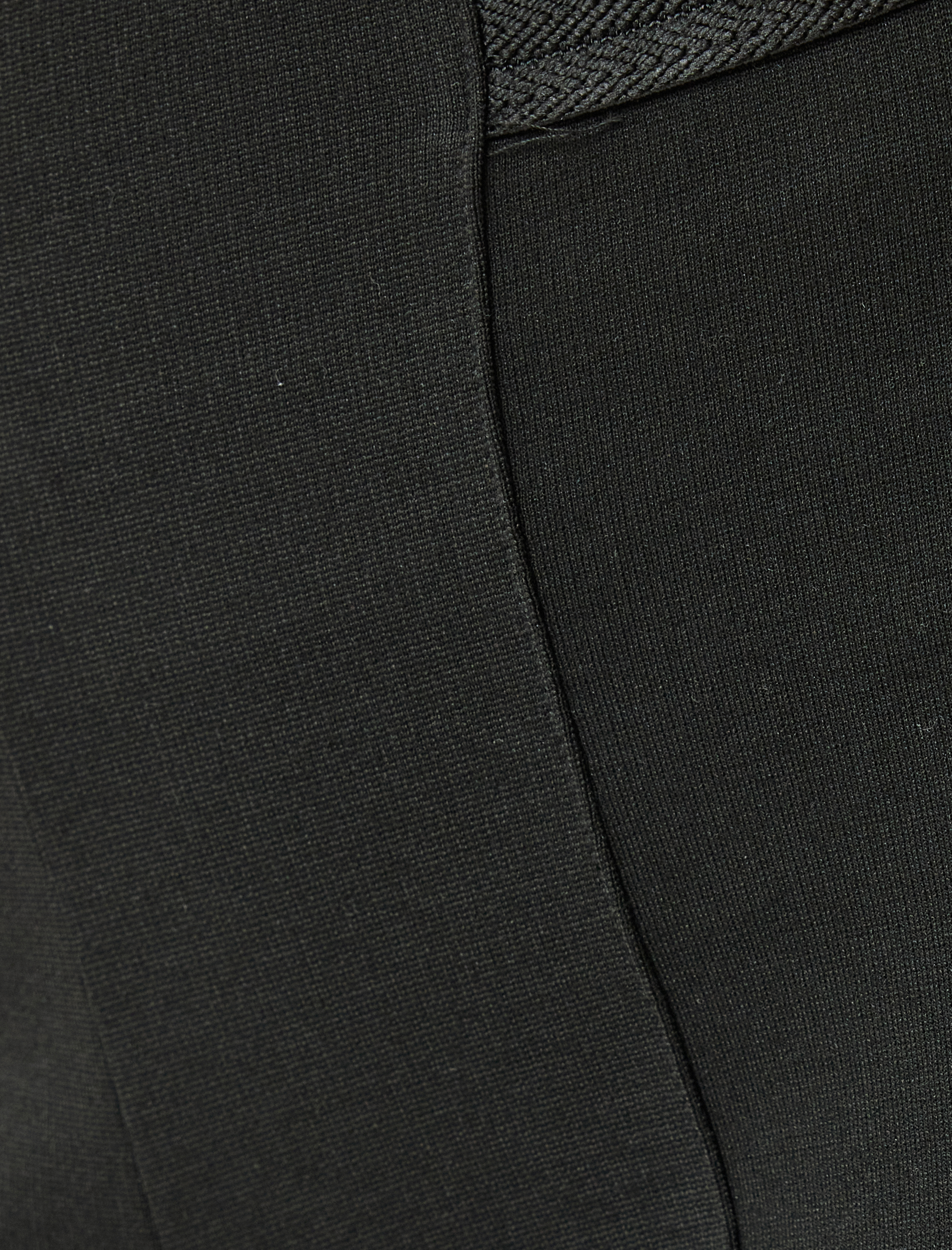   Nervürlü Tayt Yüksek Bel Lastikli Slim Fit