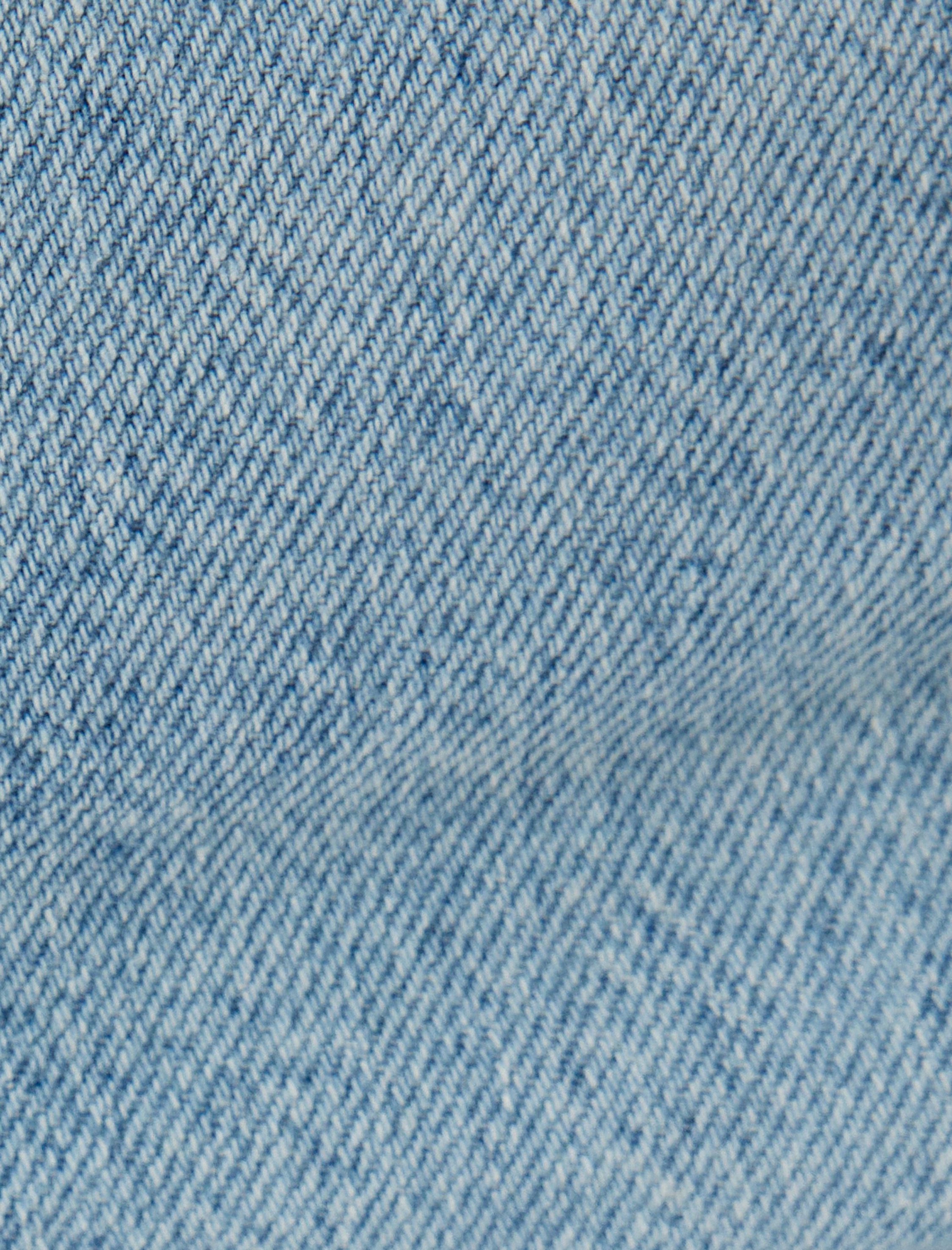 Normal Bel Slim Fit İspanyol Paça Düğmeli Kot Pantolon - Flare Jean