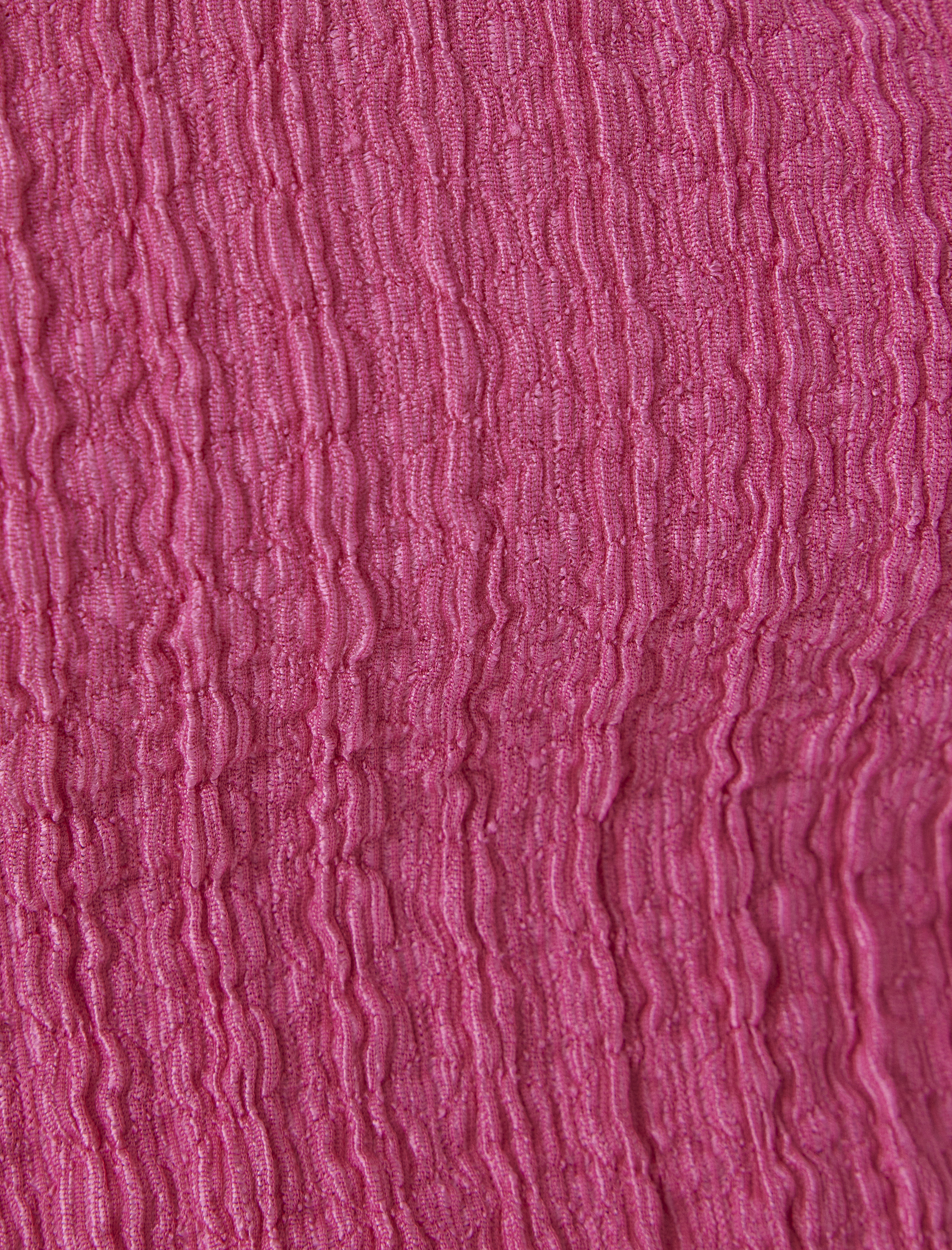   Kısa Kollu Tişört V Yaka Bürümcük