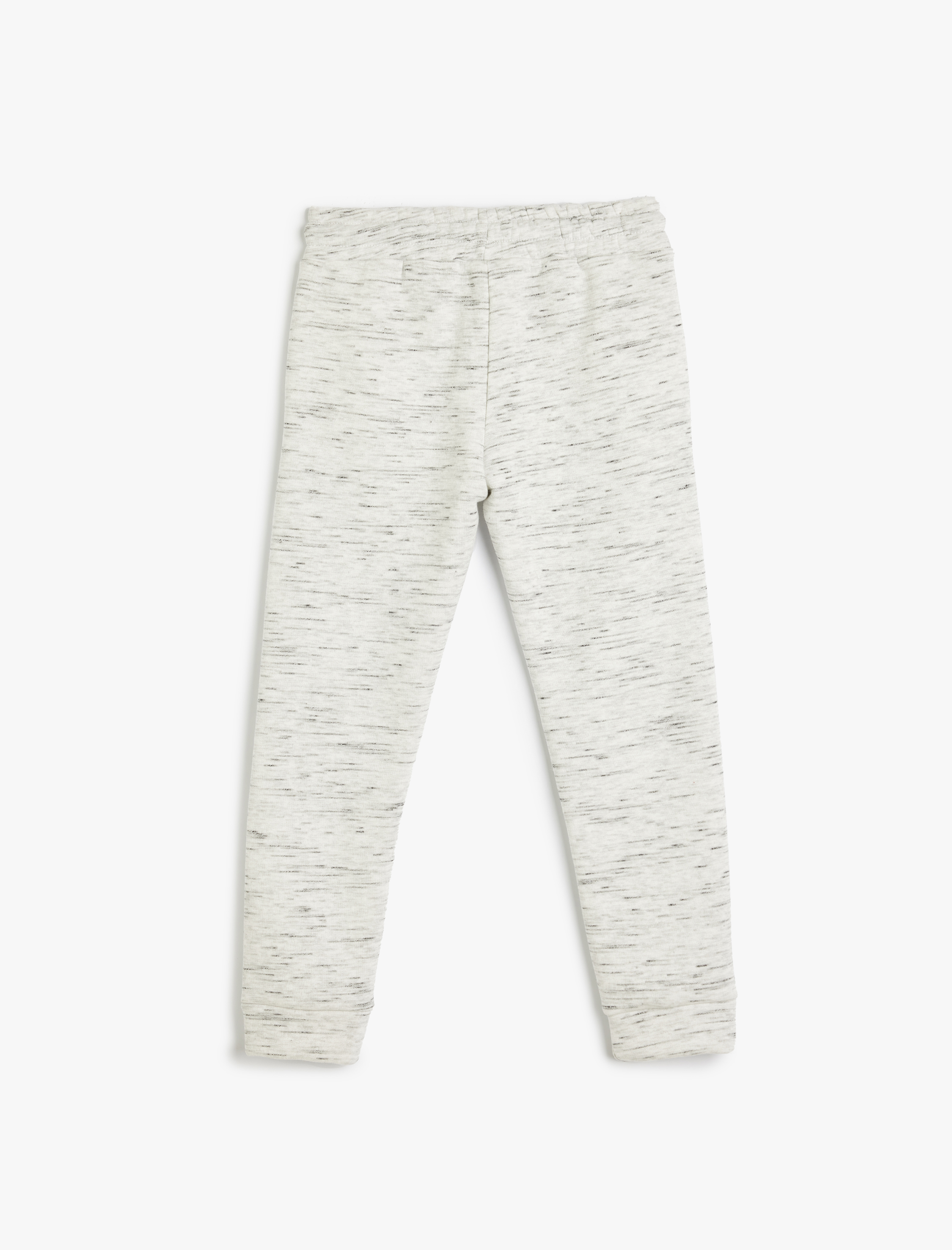  Erkek Çocuk Basic Eşofman Altı Cep Detaylı Beli Bağlamalı Şardonlu