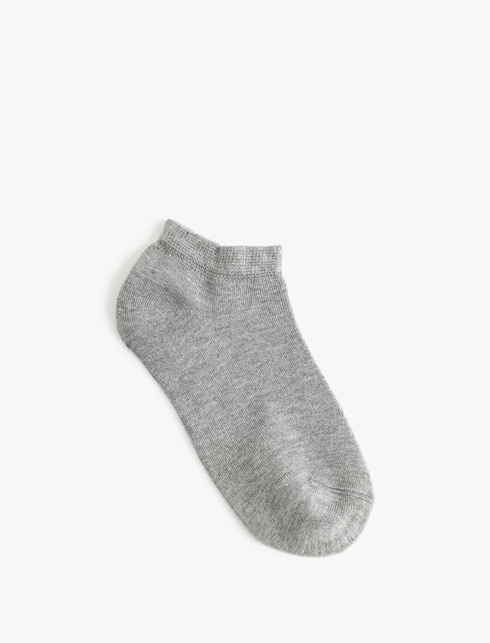 Kadın 2'li Bambu Patik Çorap Seti