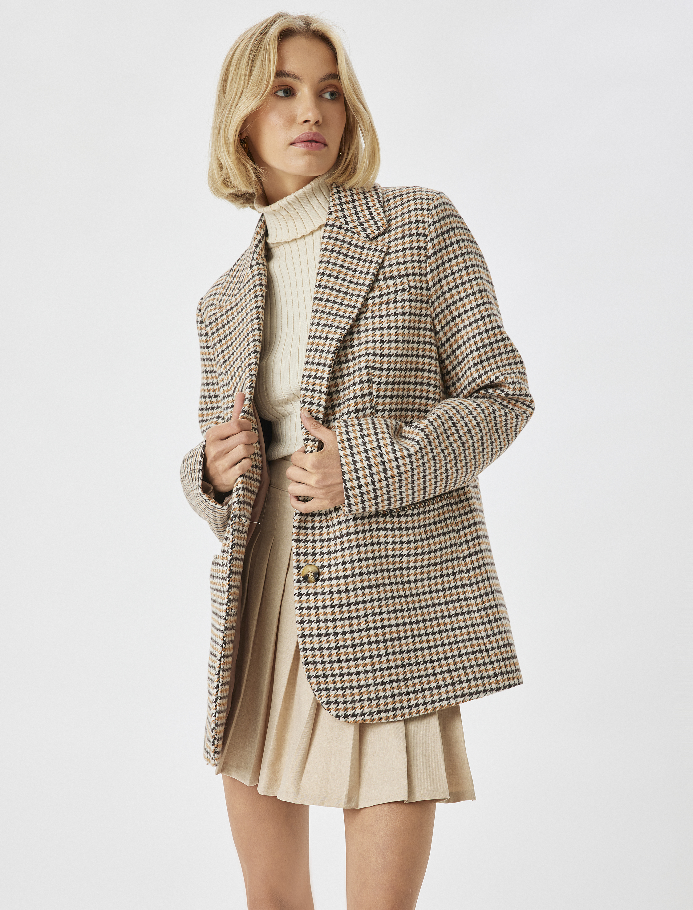   Oversize Blazer Ceket Kruvaze