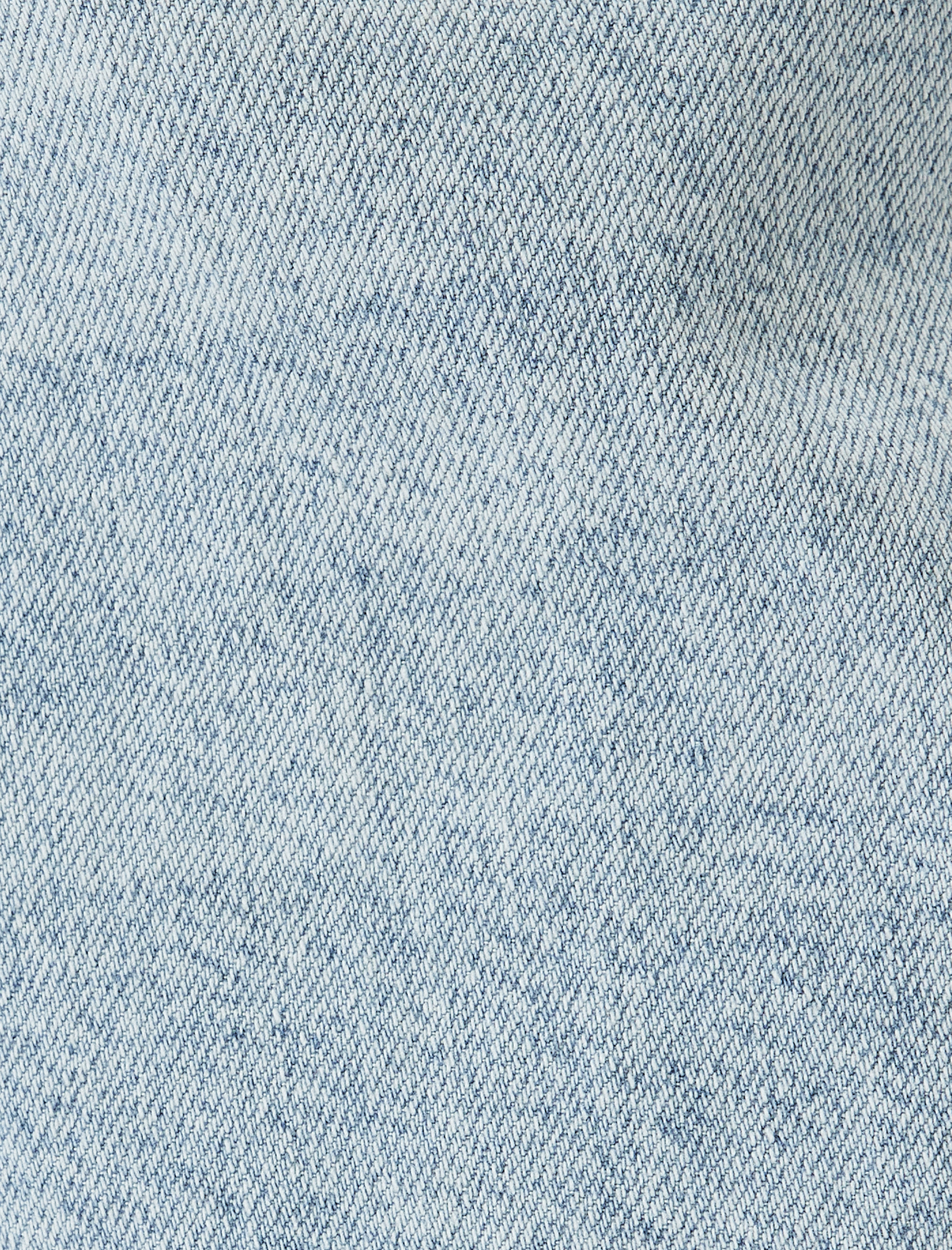   Yüksek Bel Kesik Paça Düğmeli Kot Pantolon - Balon Fit Jean