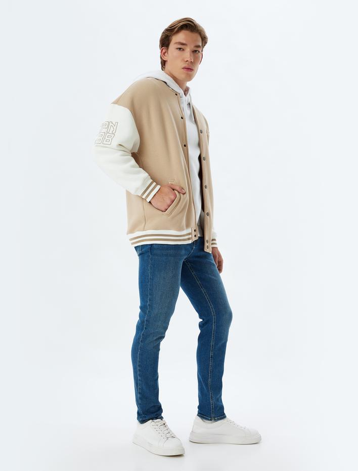  Slim Fit Kot Pantolon - Brad Jean