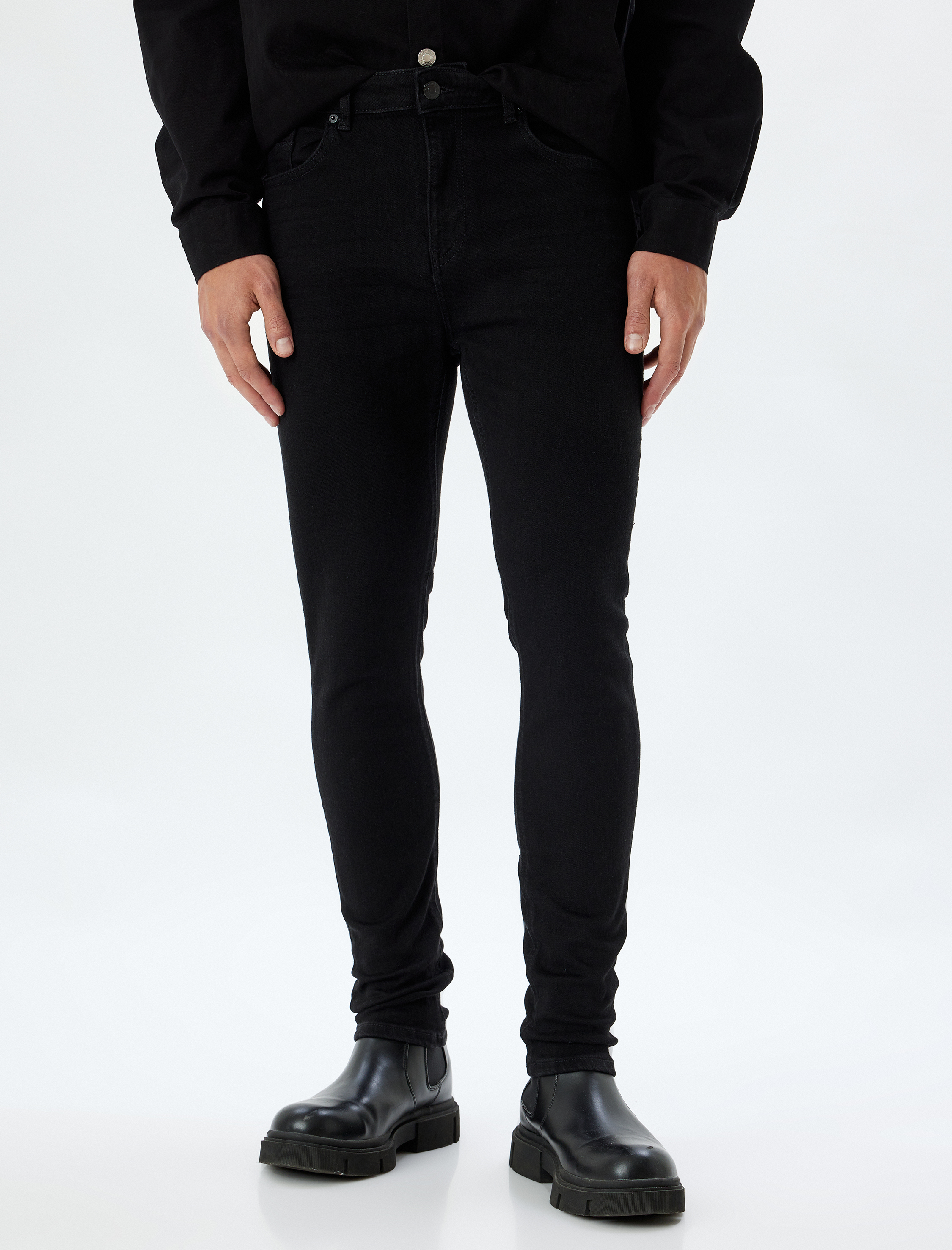   Dar Paça Skinny Fit Jean Pantolon - Michael Jean