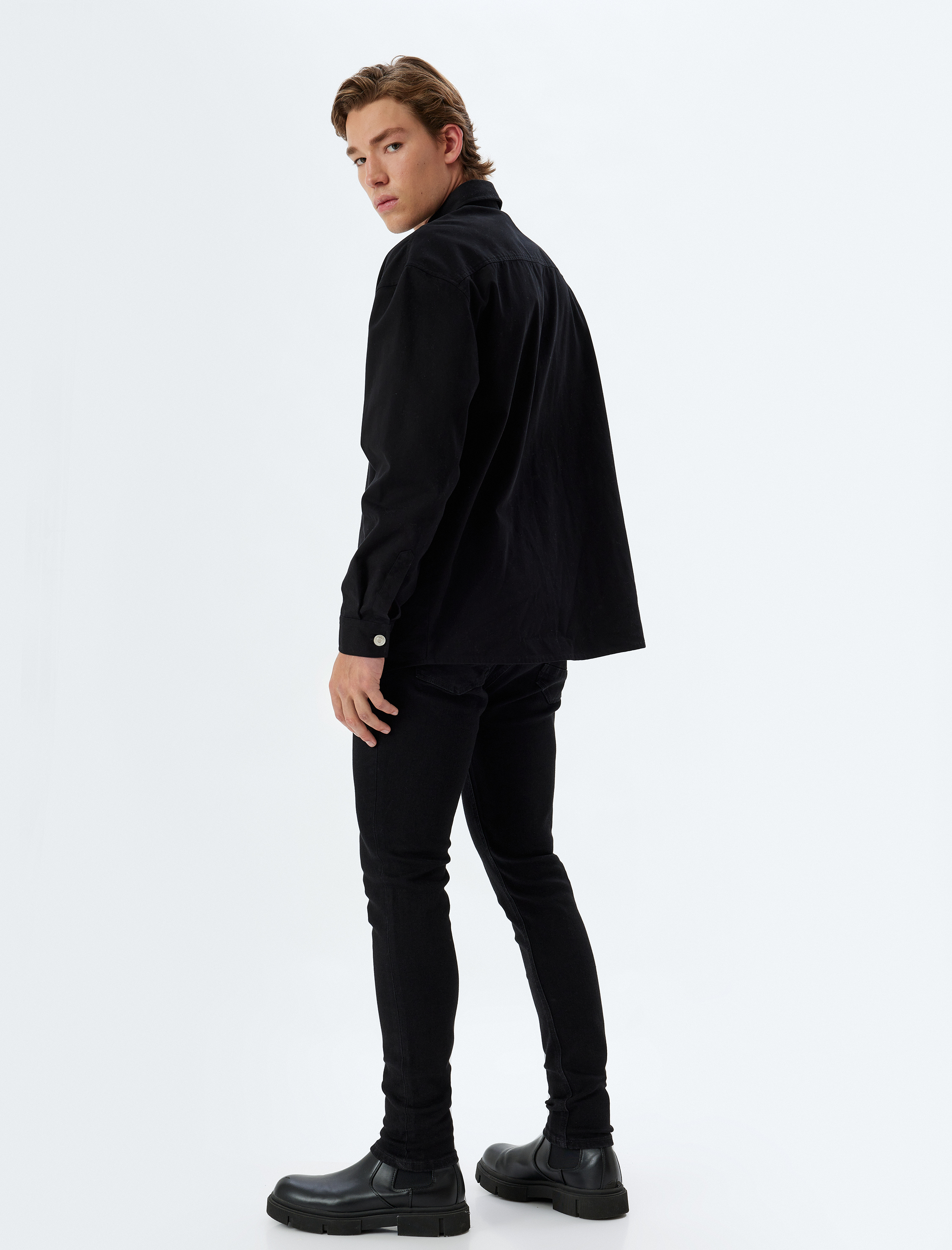   Dar Paça Skinny Fit Jean Pantolon - Michael Jean