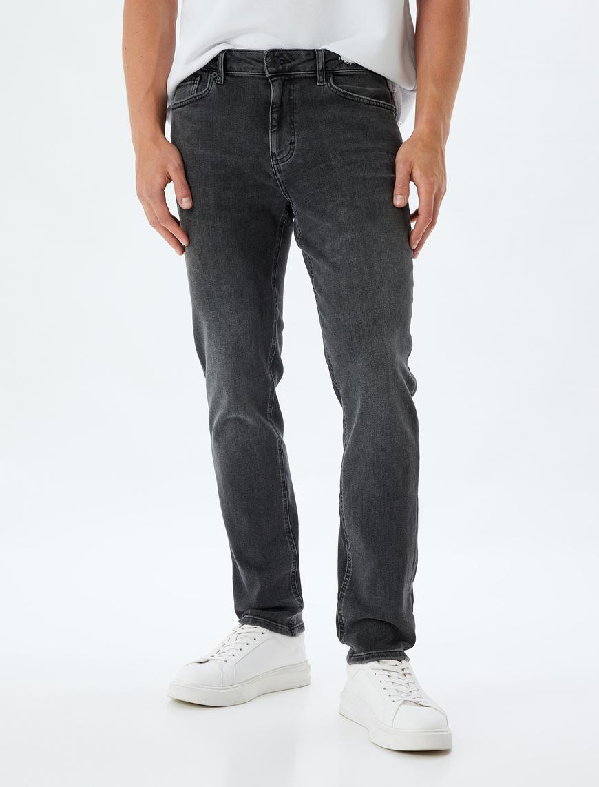   Slim Fit Kot Pantolon - Brad Jean