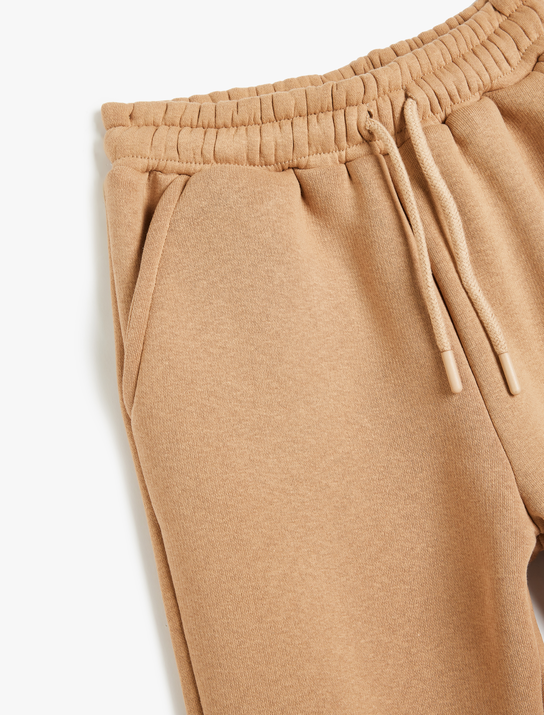  Erkek Çocuk Basic Eşofman Altı Beli Bağlamalı Cep Detaylı Şardonlu