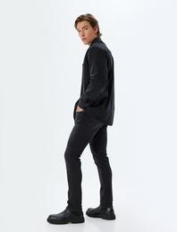 Slim Fit Kot Pantolon - Brad Jean