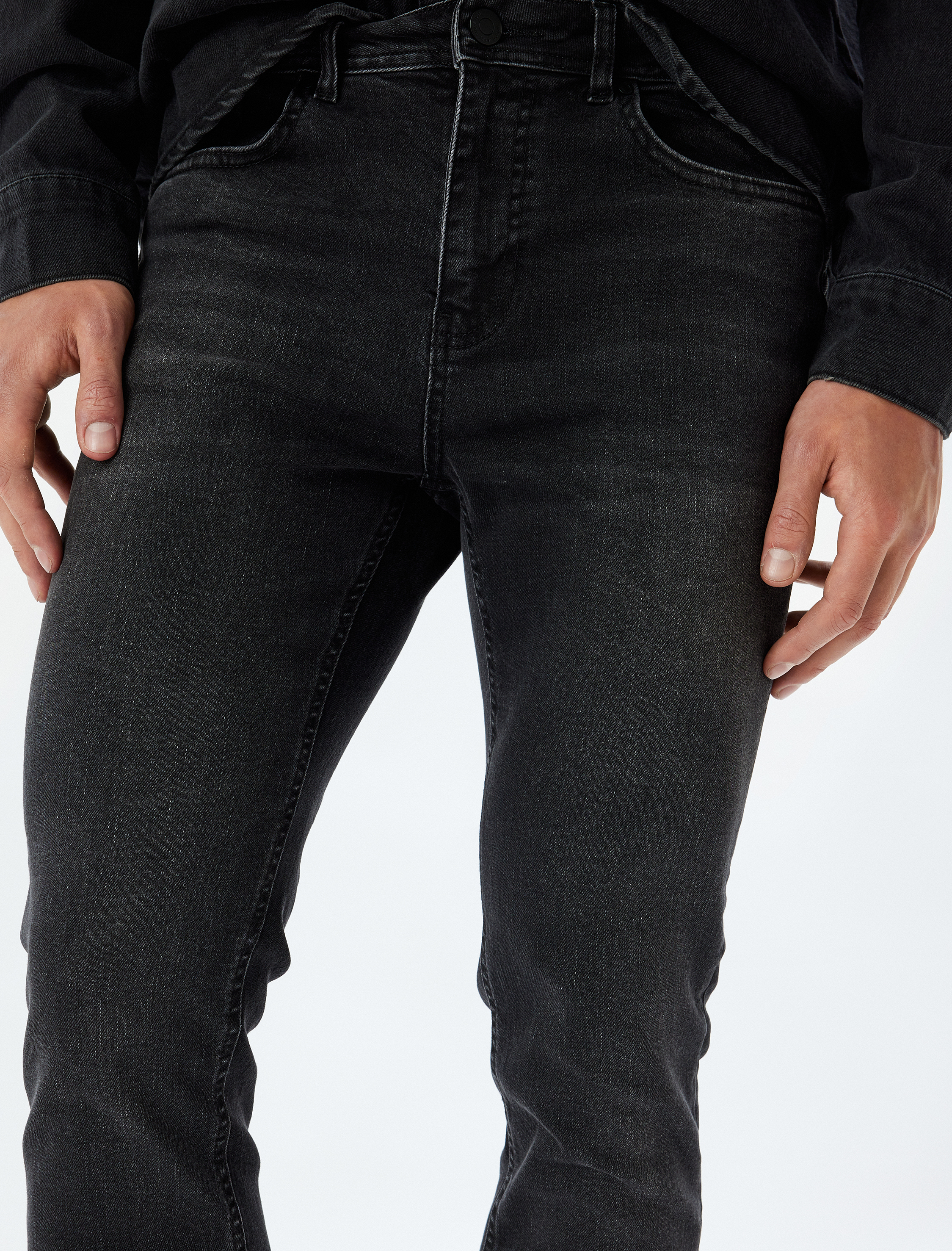   Standart Bel Slim Fit Kot Pantolon - Brad Jean