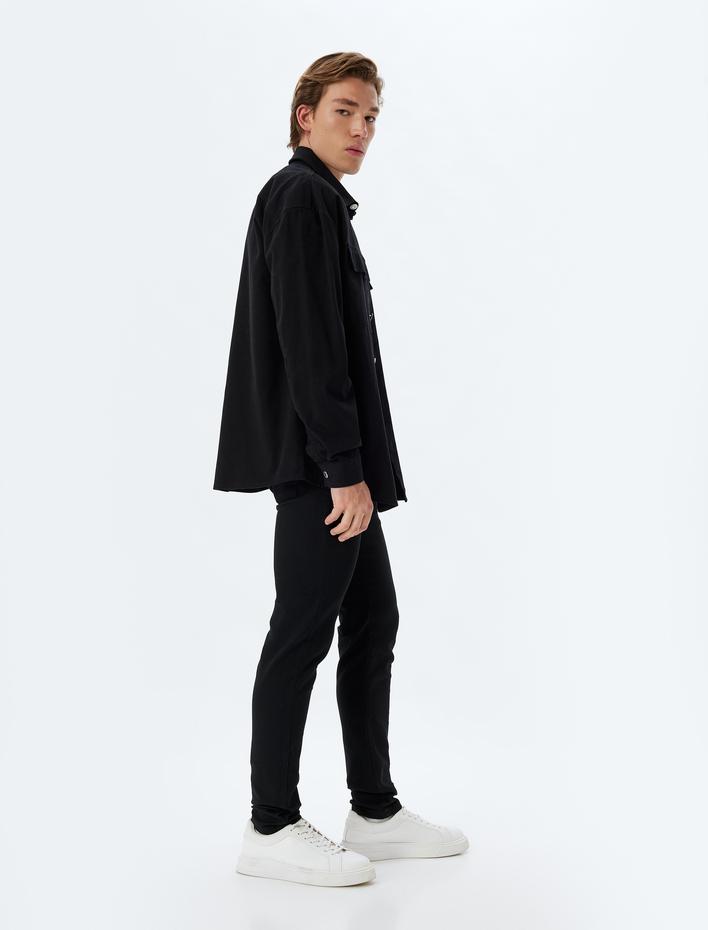  Skinny Fit Kot Pantolon - Michael Jean