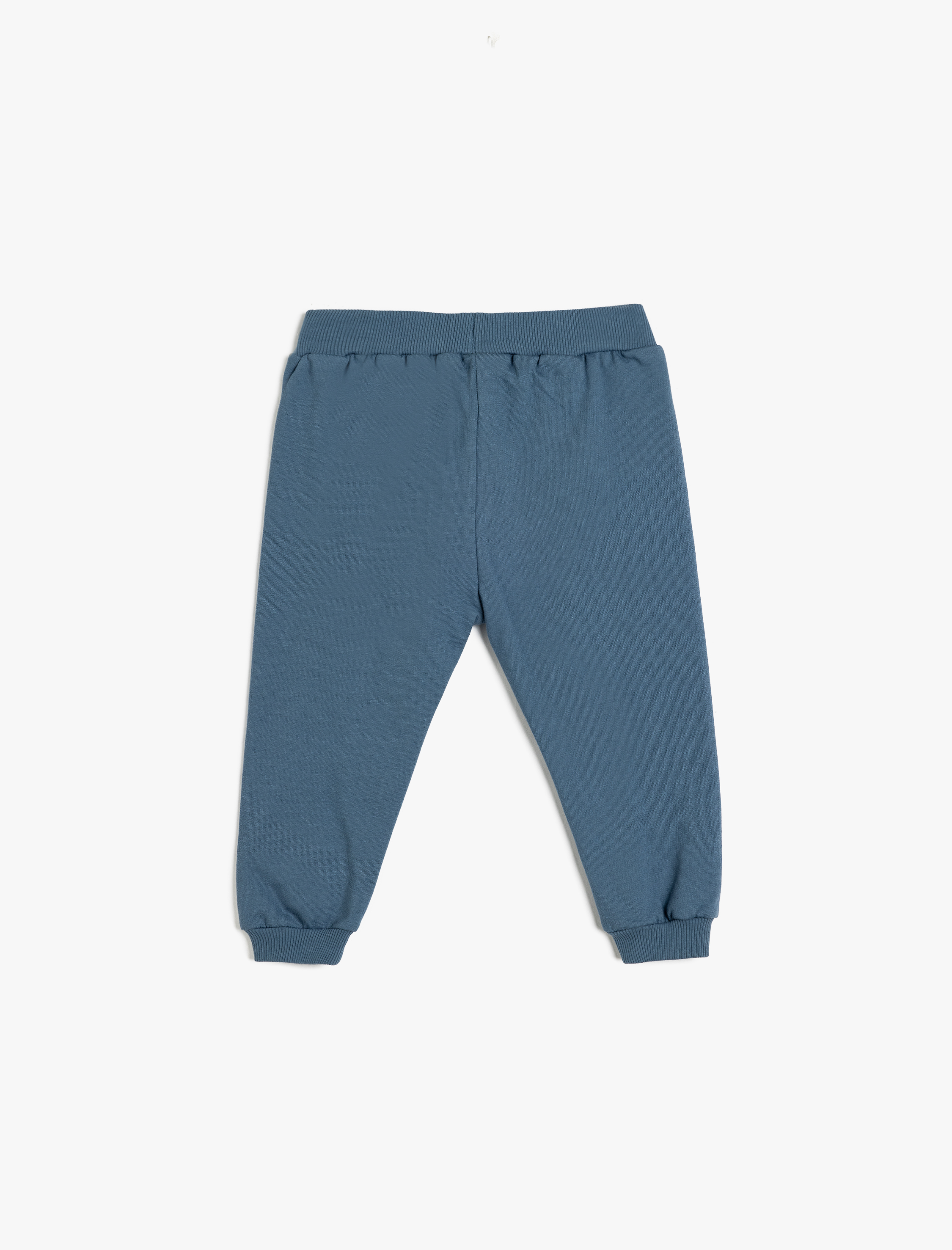  Erkek Bebek Basic Jogger Eşofman Altı Beli Lastikli Dokulu Pamuklu Şardonlu