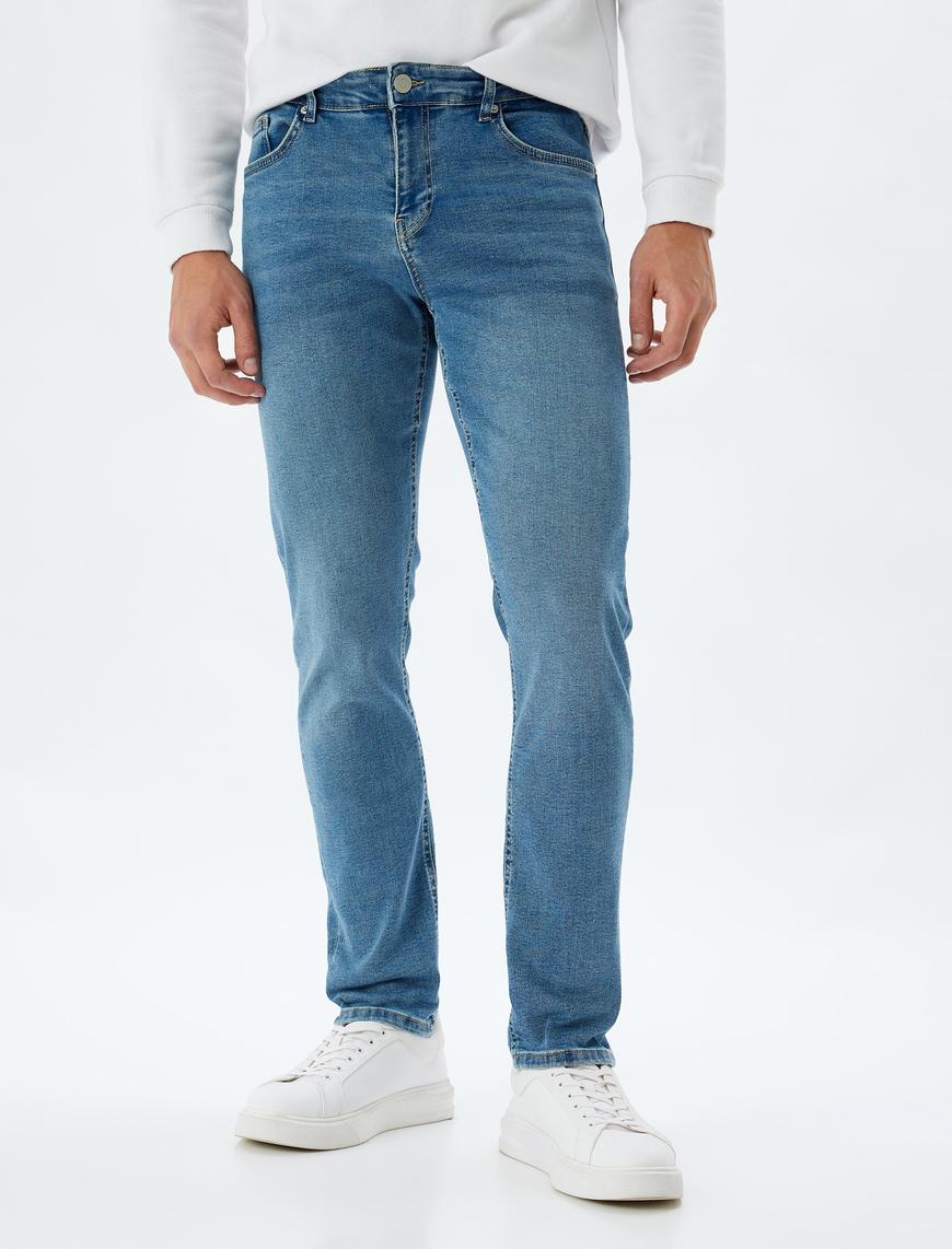   Slim Fit Kot Pantolon - Brad Jean