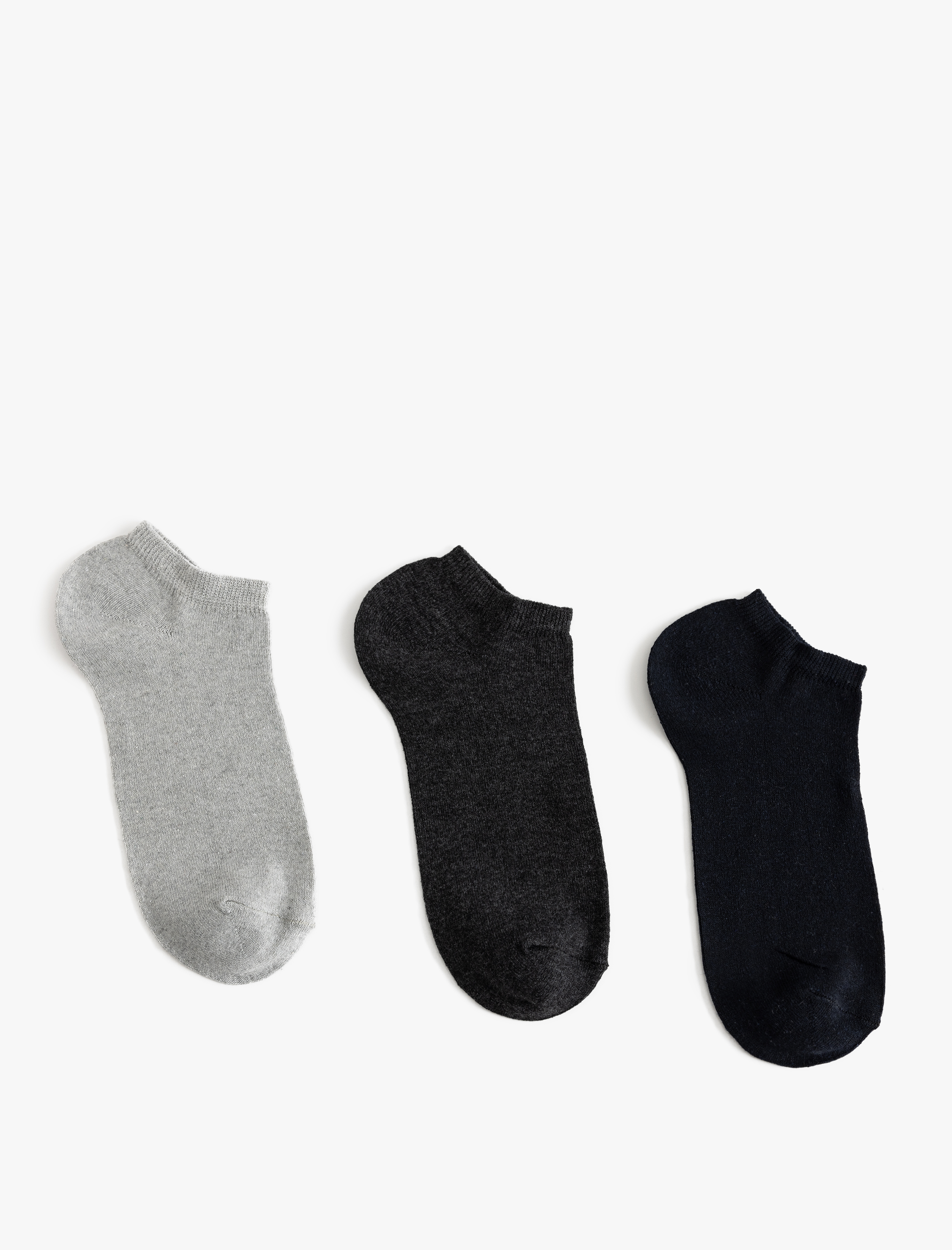 Erkek Patik Çorap Seti Pamuk Karışımlı