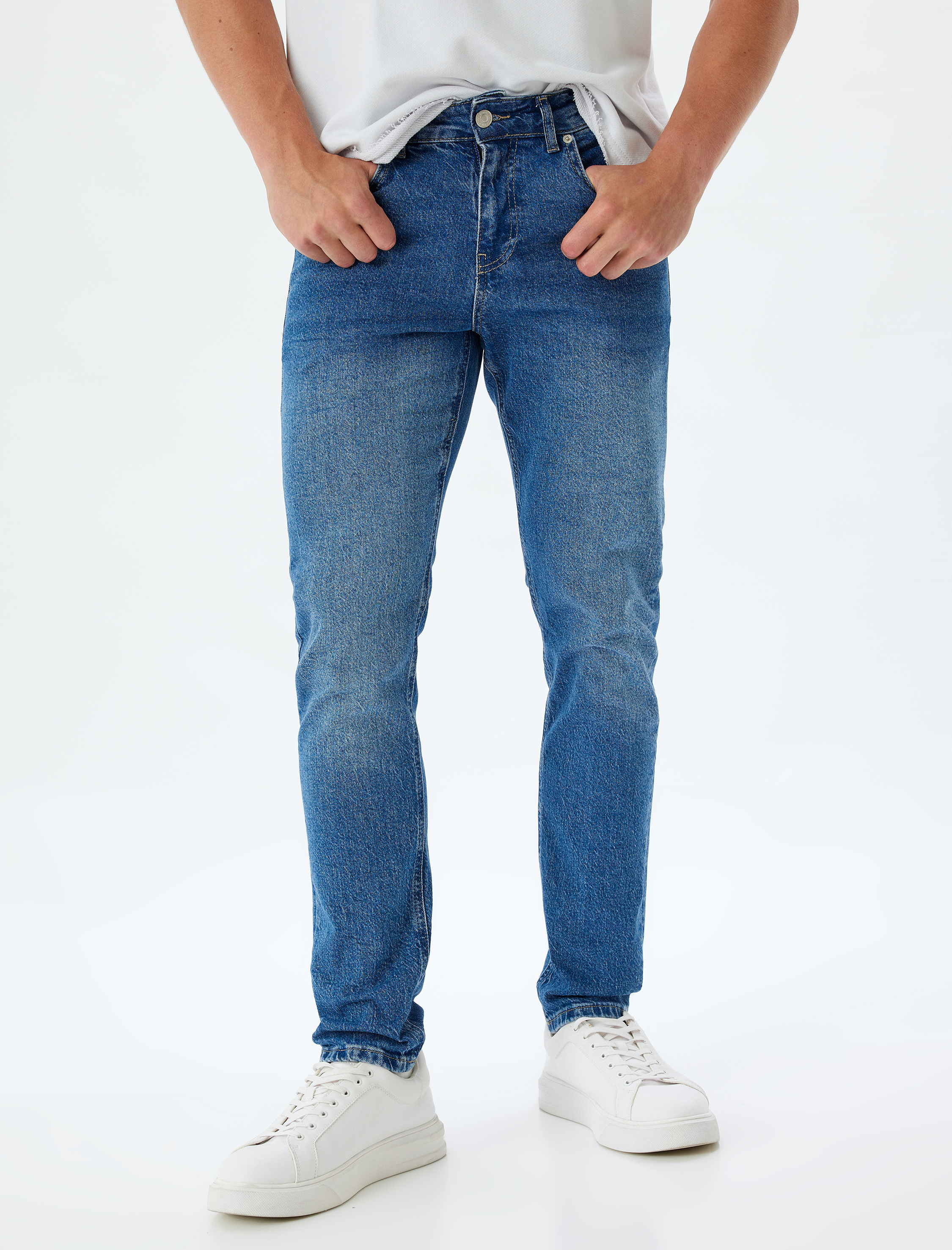   Slim Fit Kot Pantolon - Brad Jean