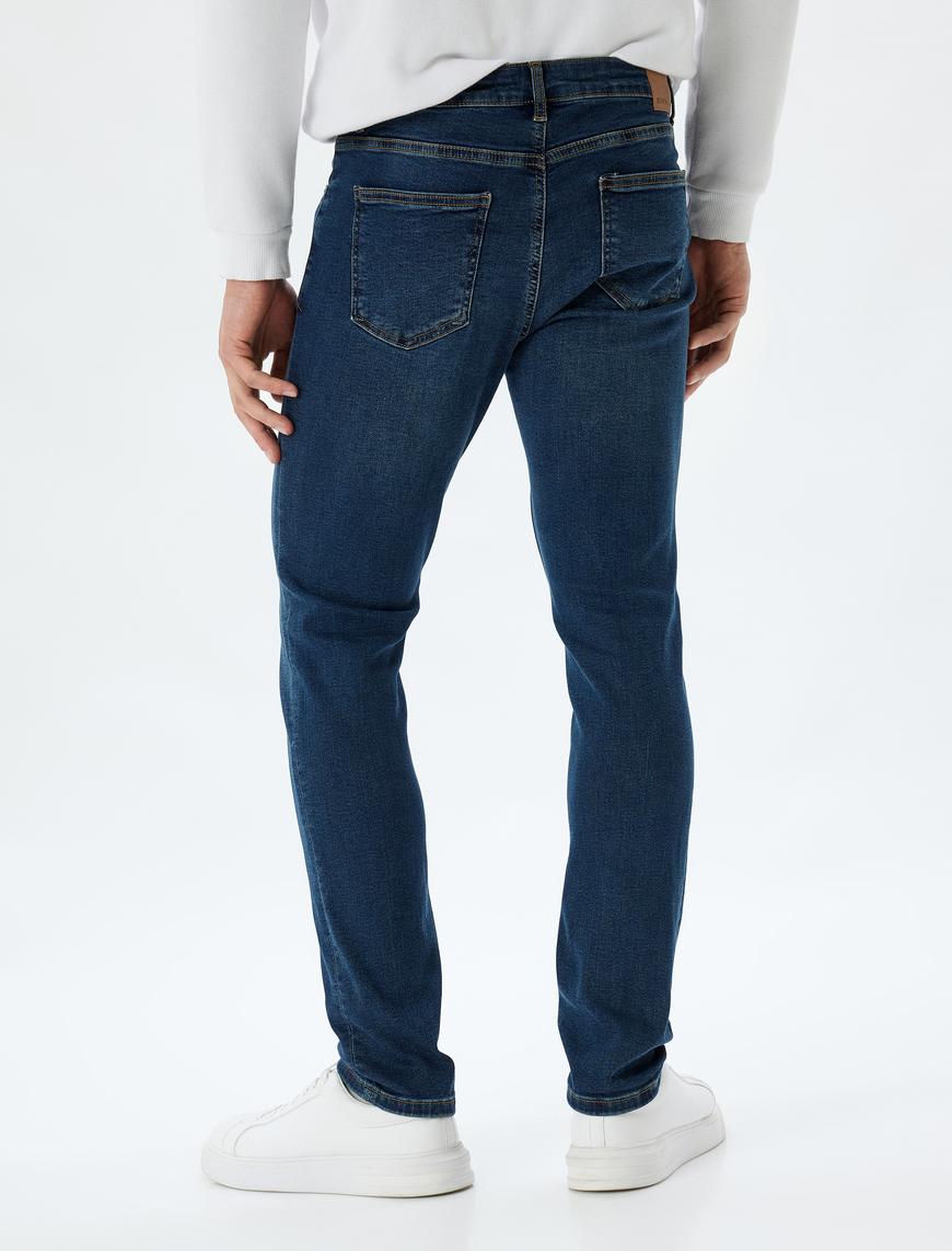   Slim Fit Kot Pantolon - Brad Jean