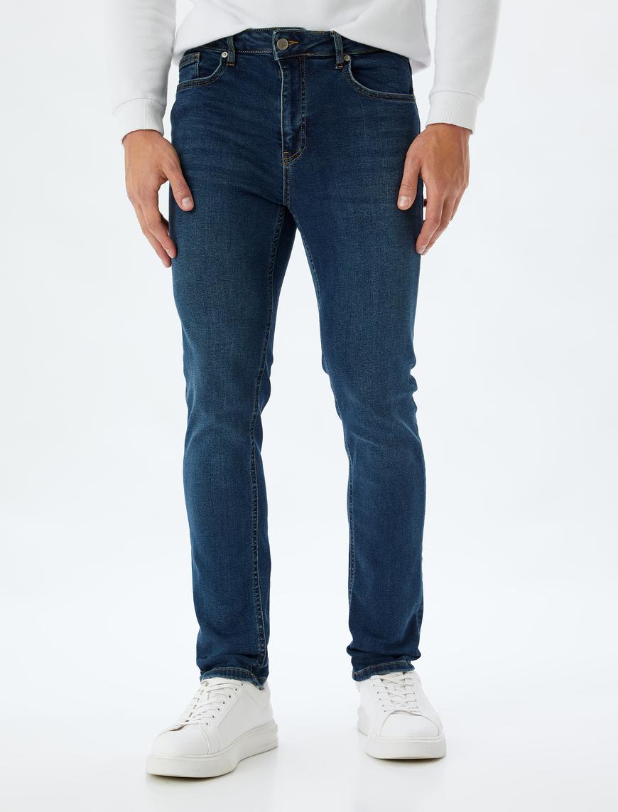   Slim Fit Kot Pantolon - Brad Jean