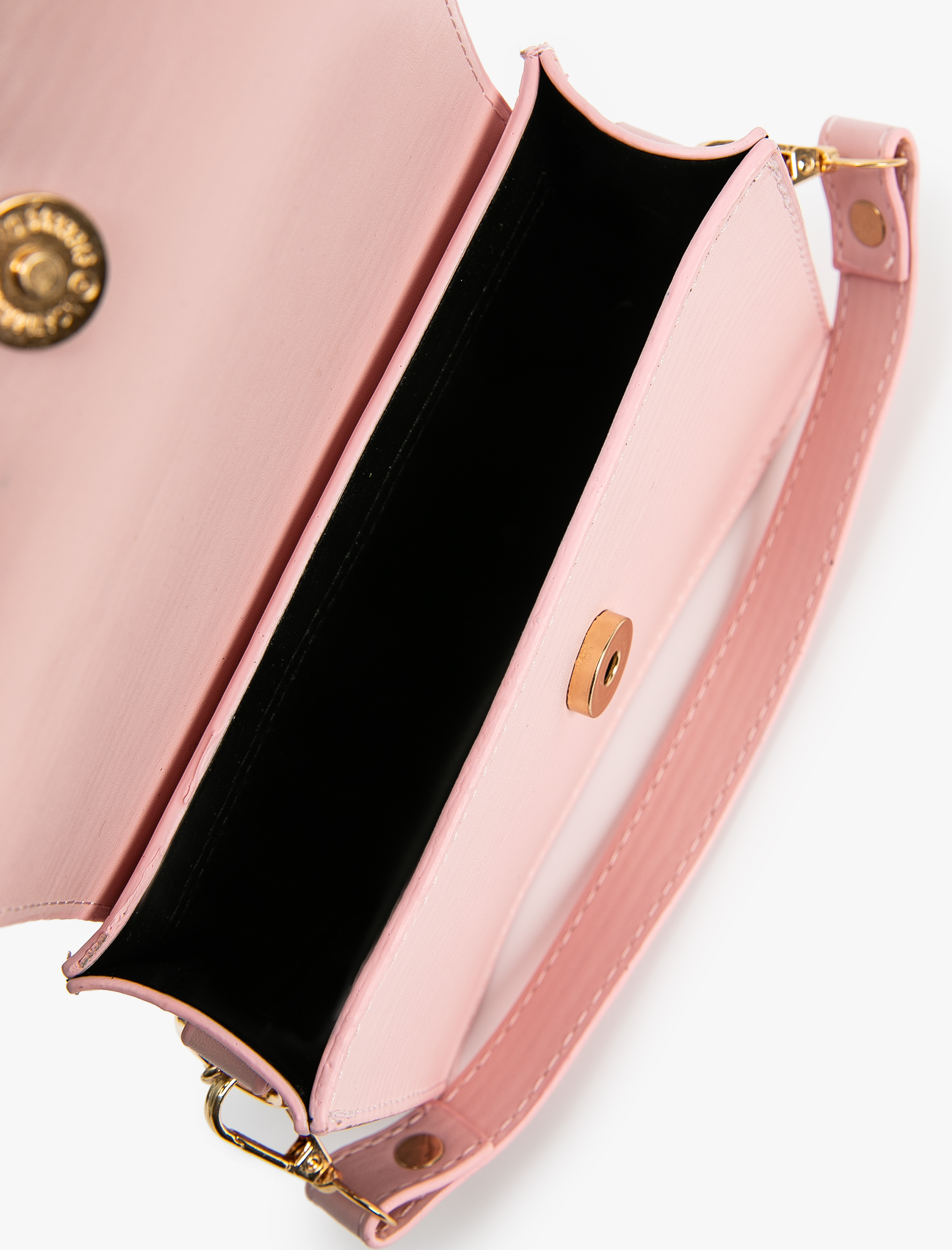  Kadın Çapraz Çanta Suni Deri Zincir Askılı Çıtçıt Kapama