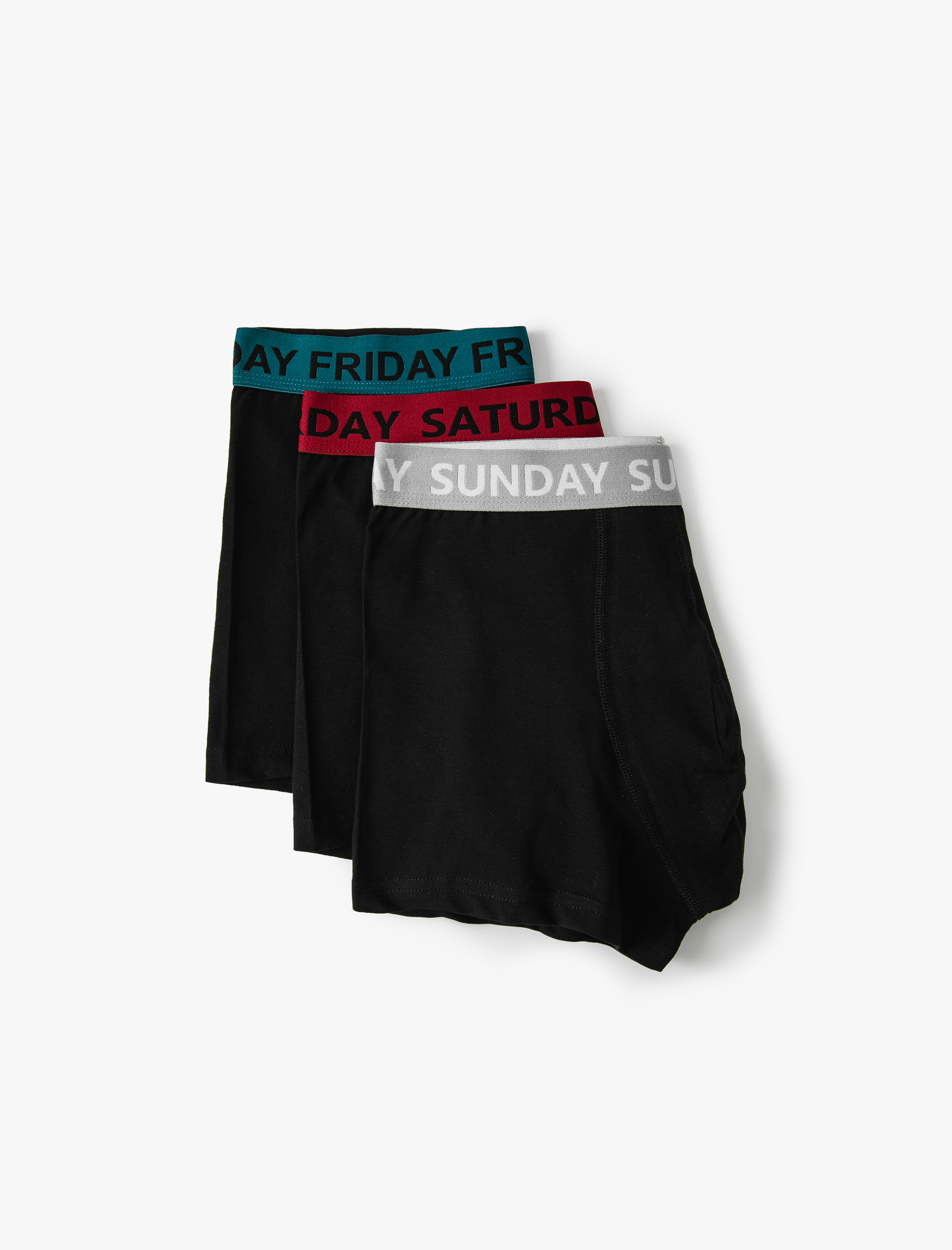 3'lü Boxer Seti Slogan Baskılı