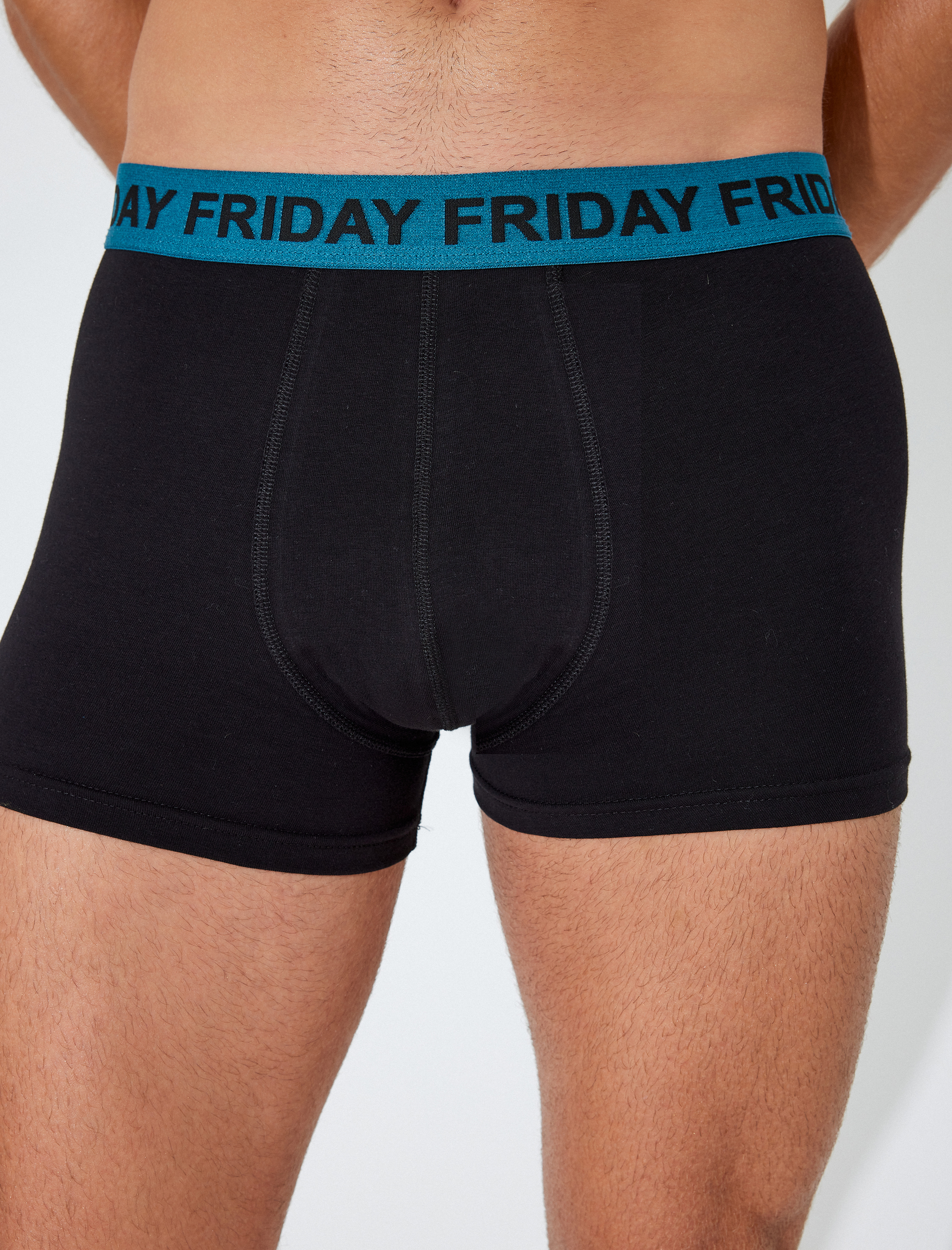 3'lü Boxer Seti Slogan Baskılı