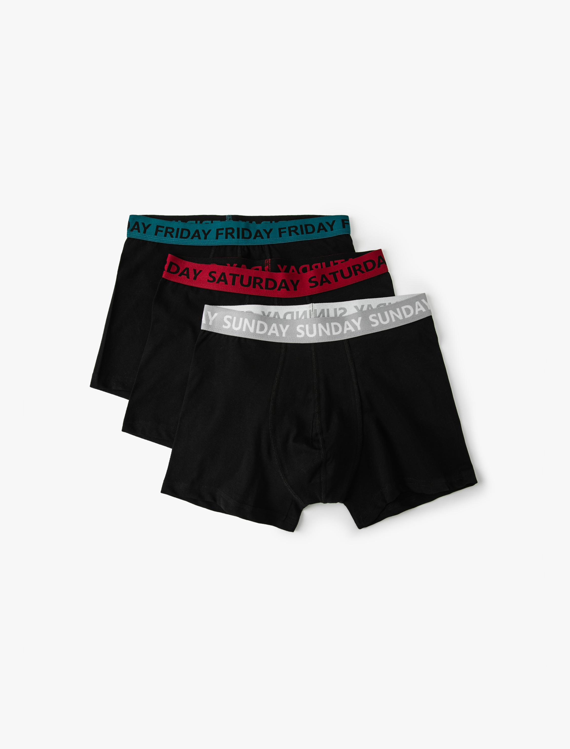 3'lü Boxer Seti Slogan Baskılı