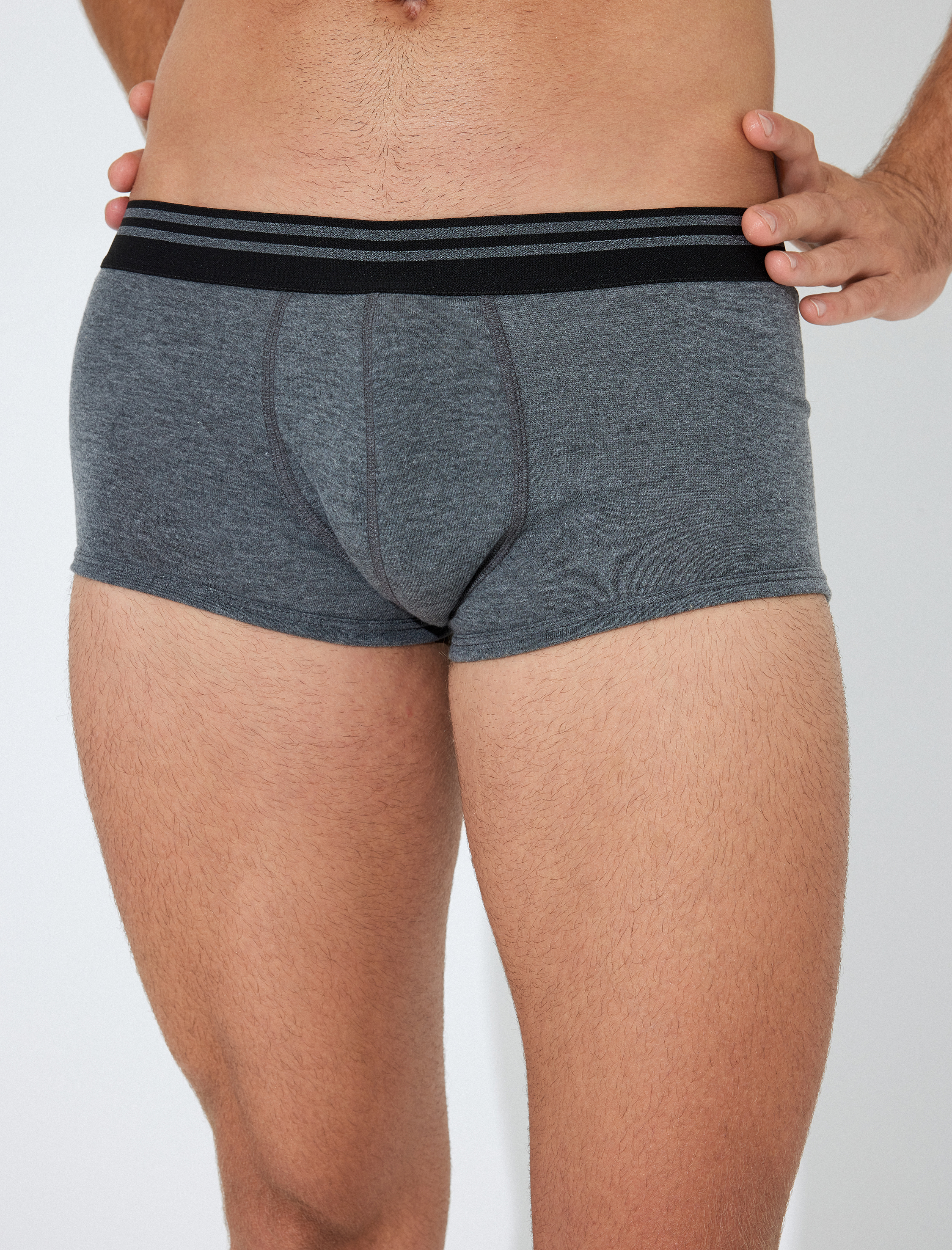 Pamuklu 2'li Slip Boxer Seti