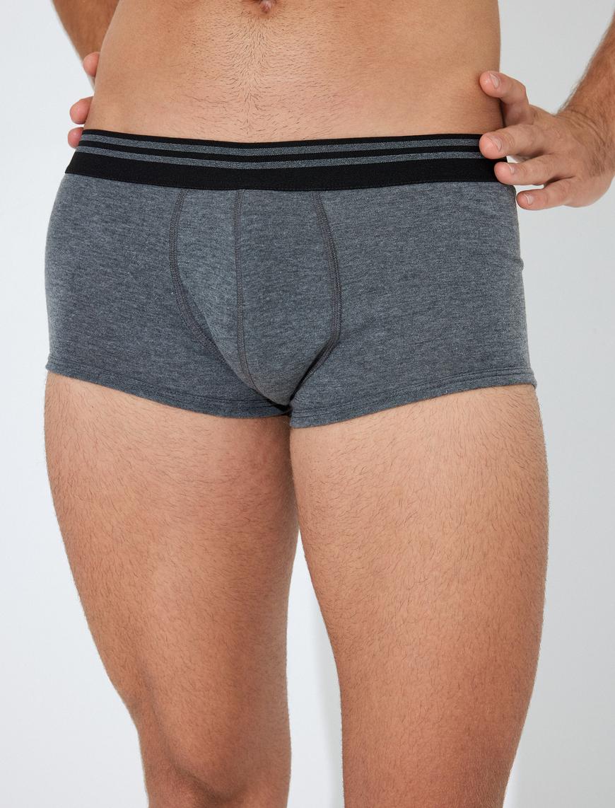   Pamuklu 2'li Slip Boxer Seti