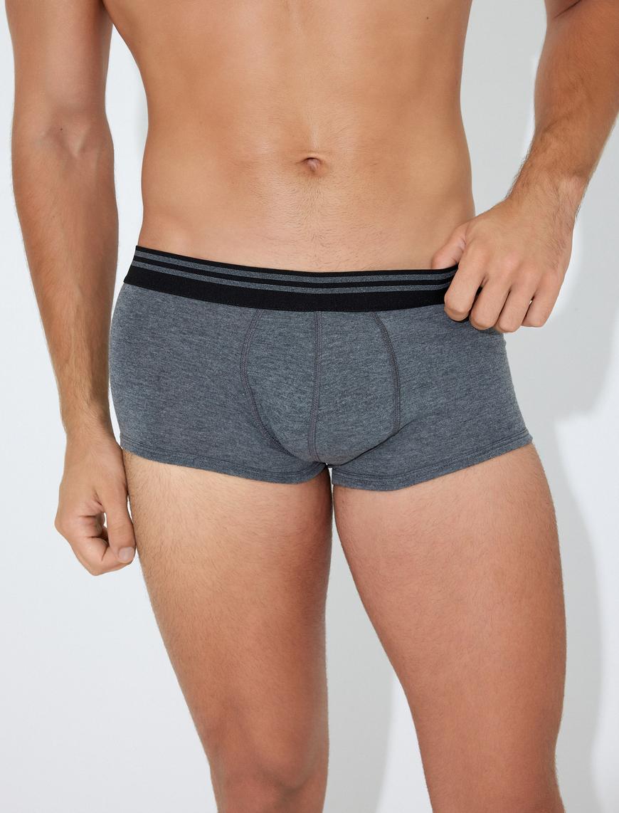   Pamuklu 2'li Slip Boxer Seti