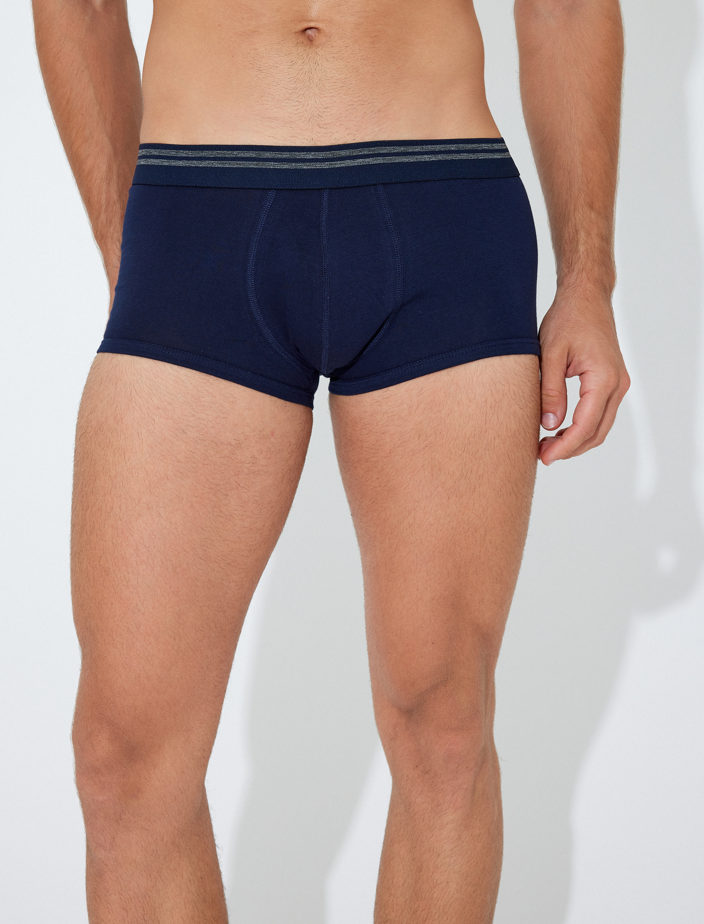 Basic Pamuk Karışımlı 2'li Boxer Seti