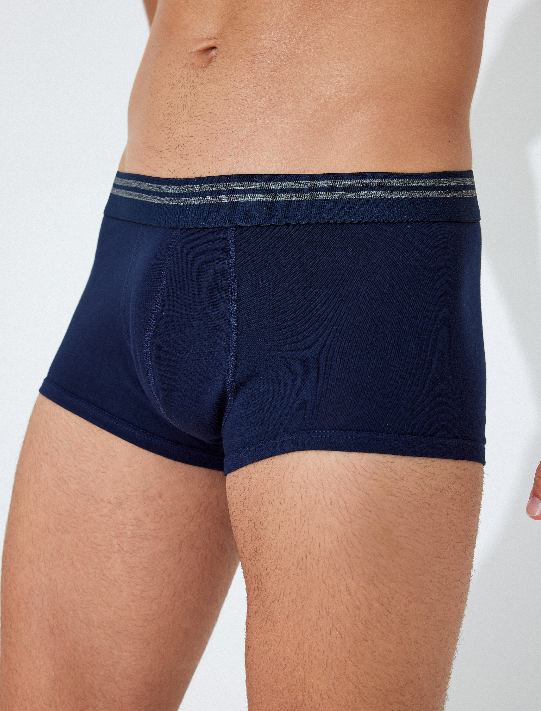 Basic Pamuk Karışımlı 2'li Boxer Seti