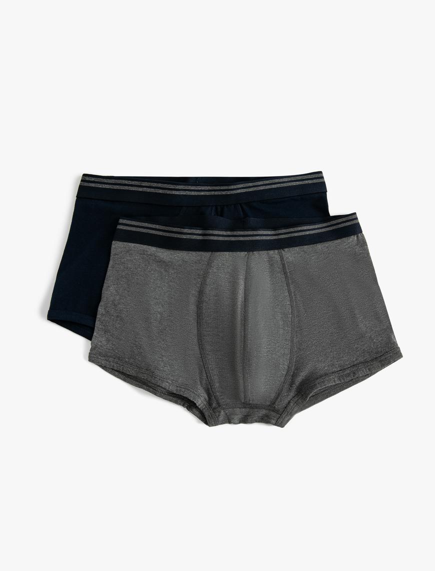   Basic 2'li Boxer Seti Çok Renkli