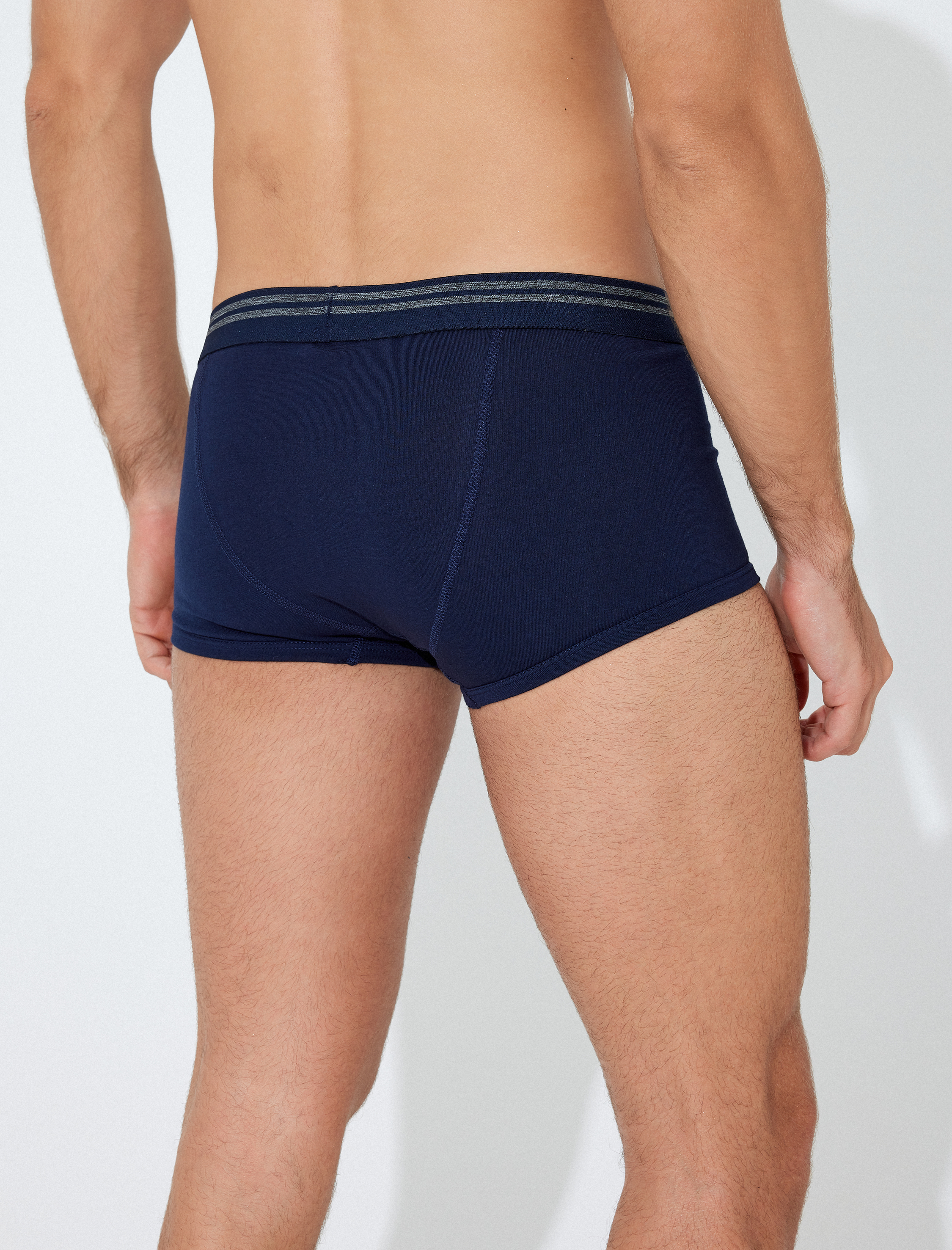 Basic Pamuk Karışımlı 2'li Boxer Seti