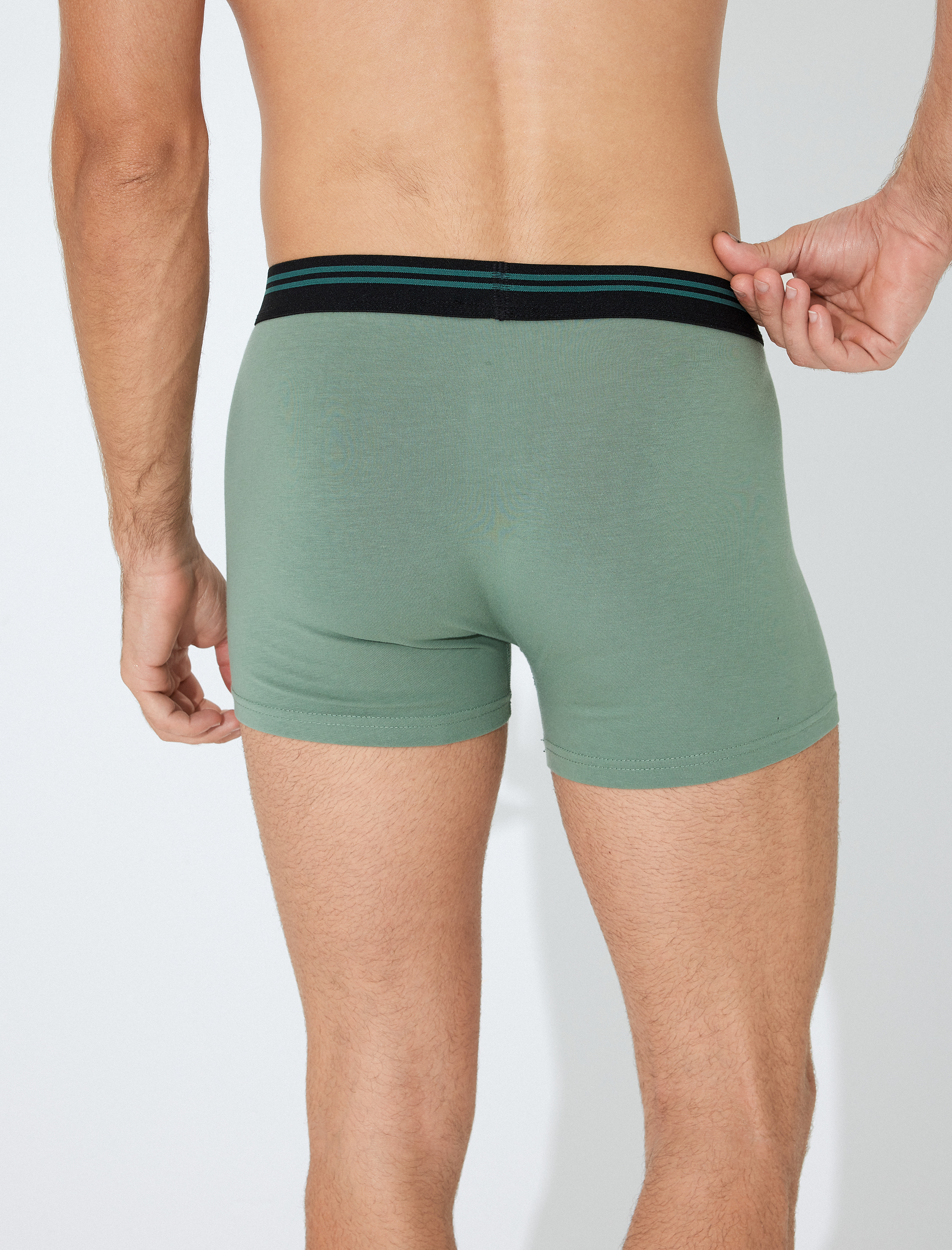 Puantiyeli Pamuklu 3'lü Boxer Seti