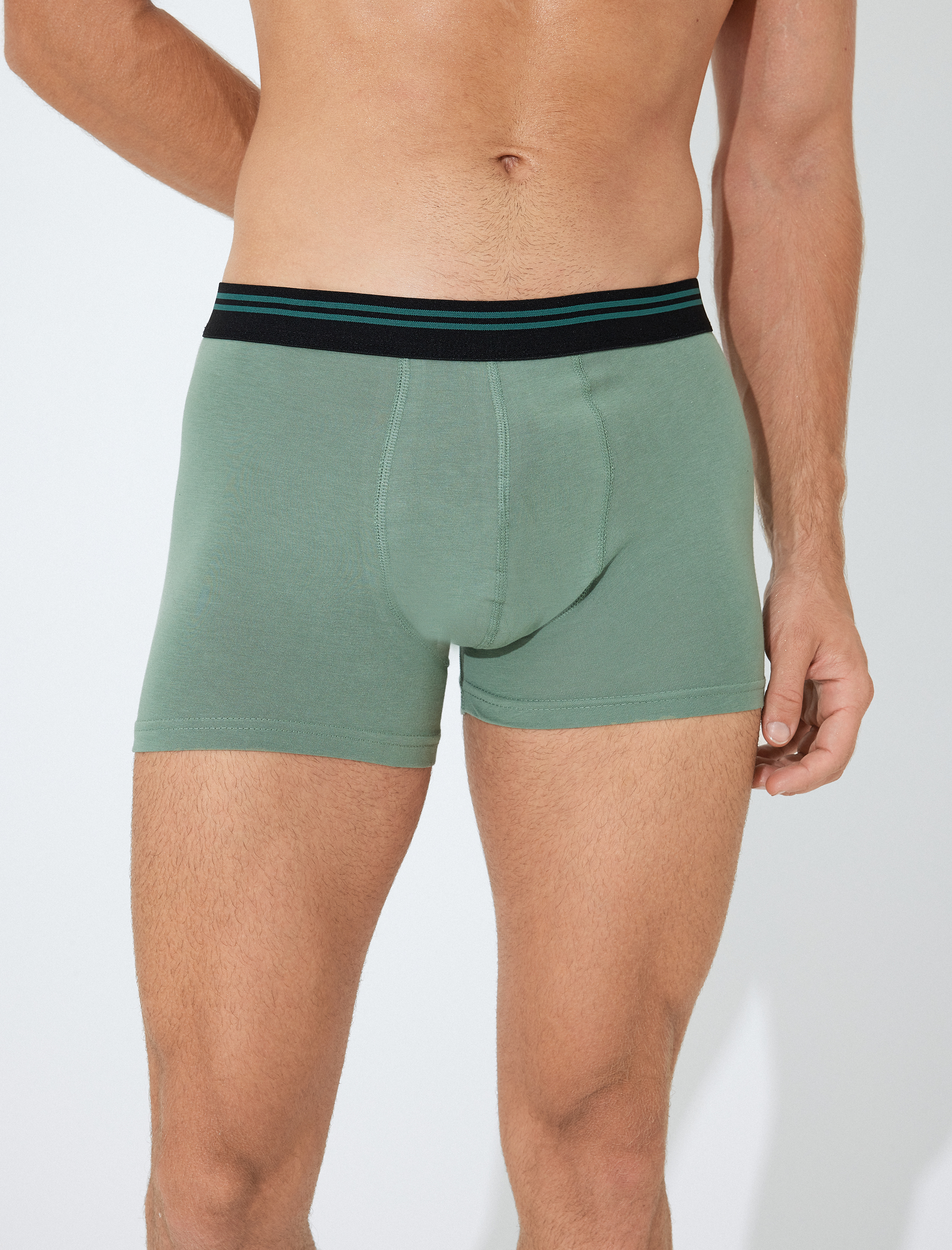 Puantiyeli Pamuklu 3'lü Boxer Seti